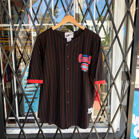 1993 Montreal Canadiens Baseball Jersey - Size M