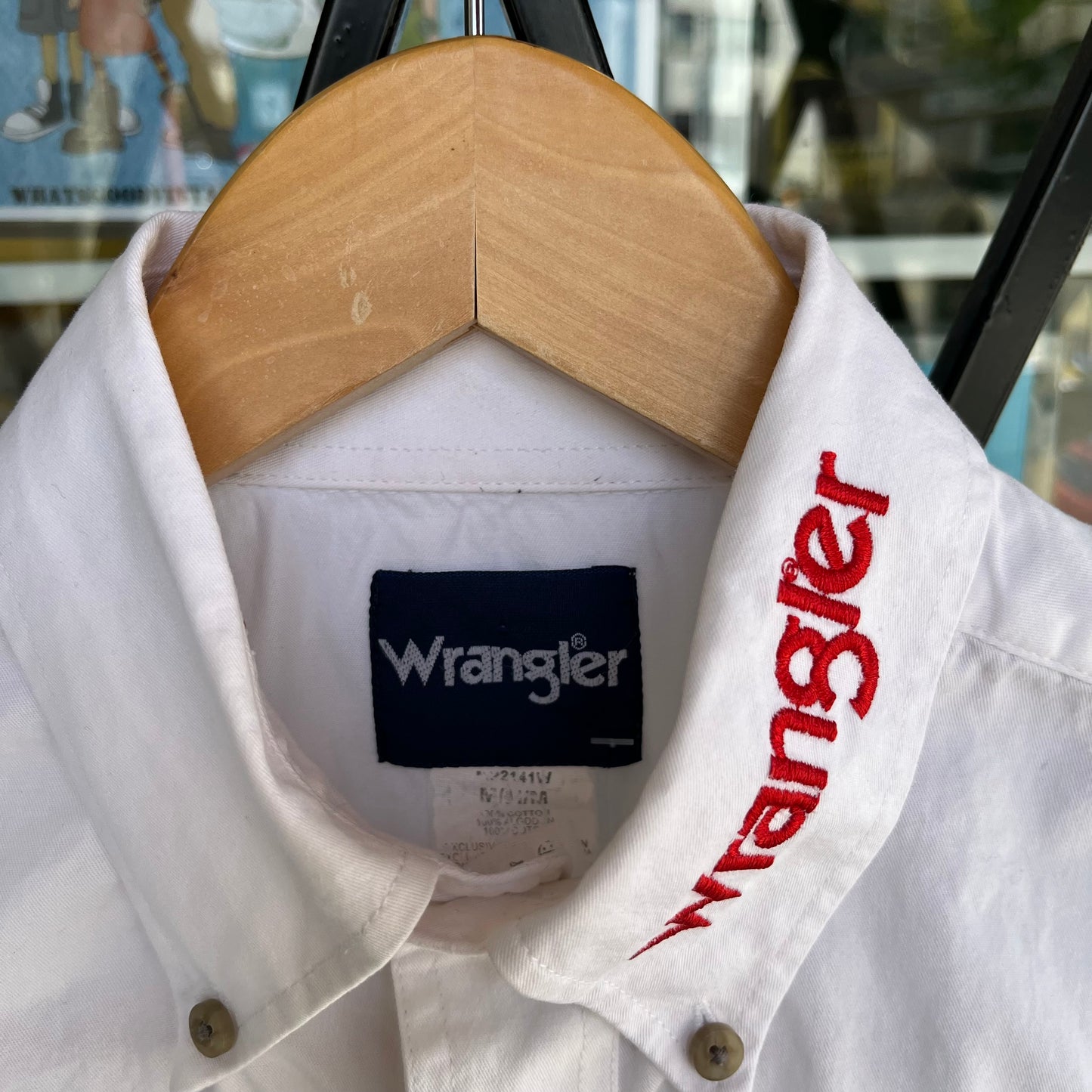 Vintage Wrangler Dodge Rodeo Button Up Shirt - Size M