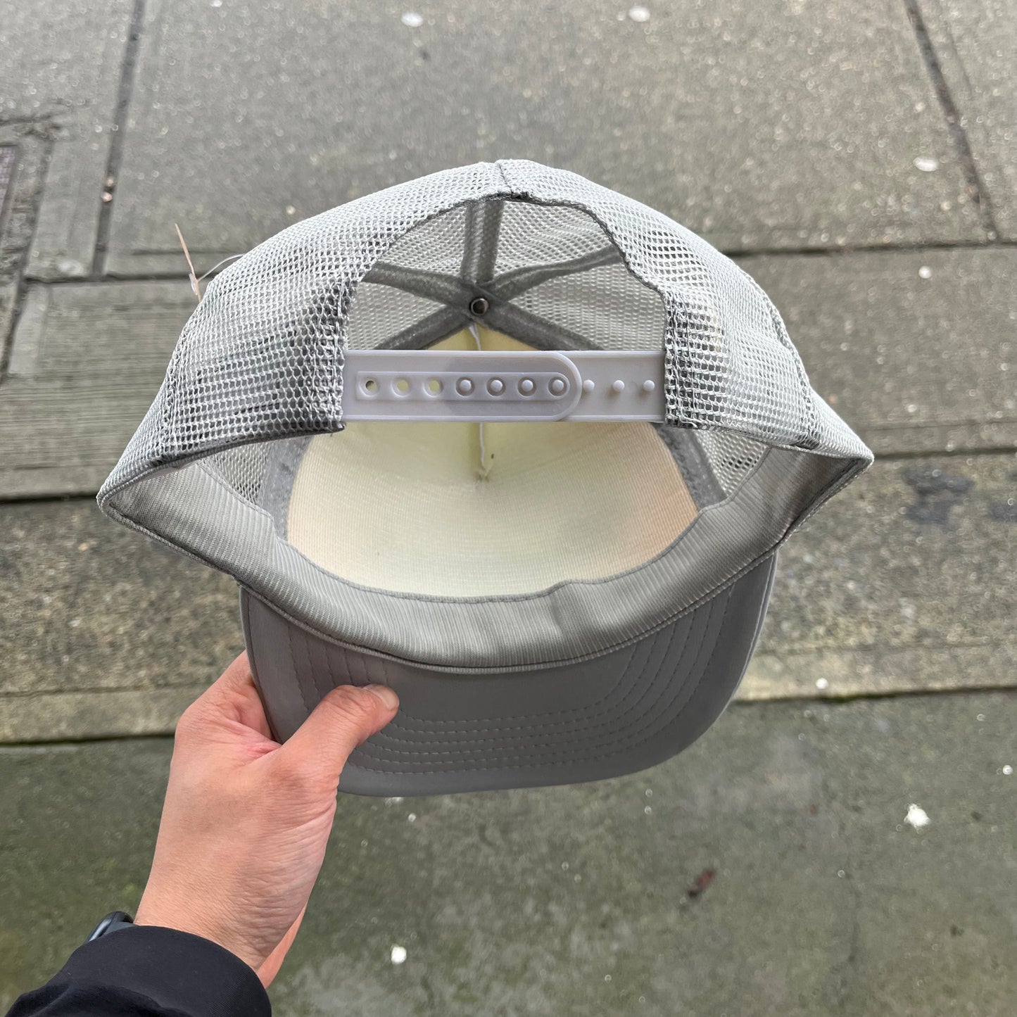 Vintage Fitzgeralds Las Vegas Trucker Hat Gray