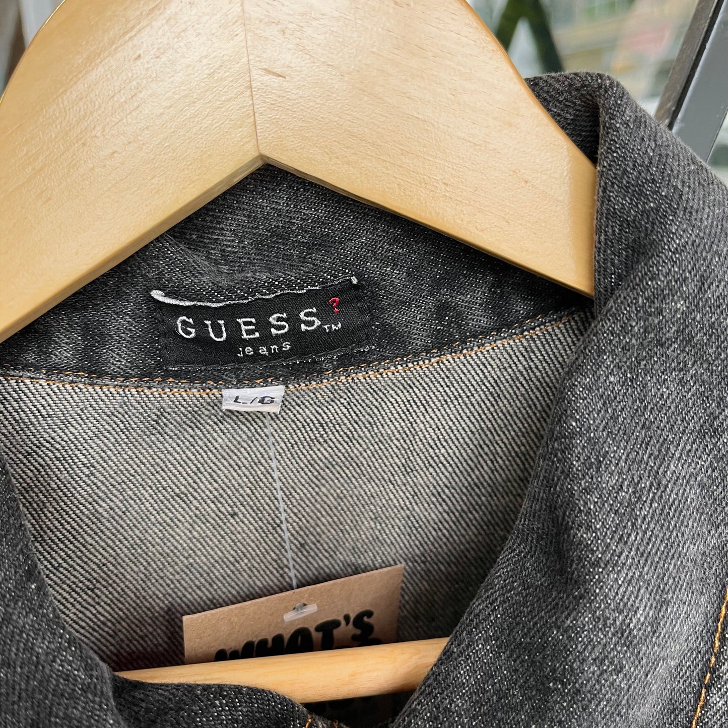 Y2K Guess Cropped Denim Jacket - Size Women’s L