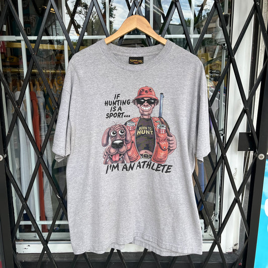Vintage 90s Hunting Tee - Size XL
