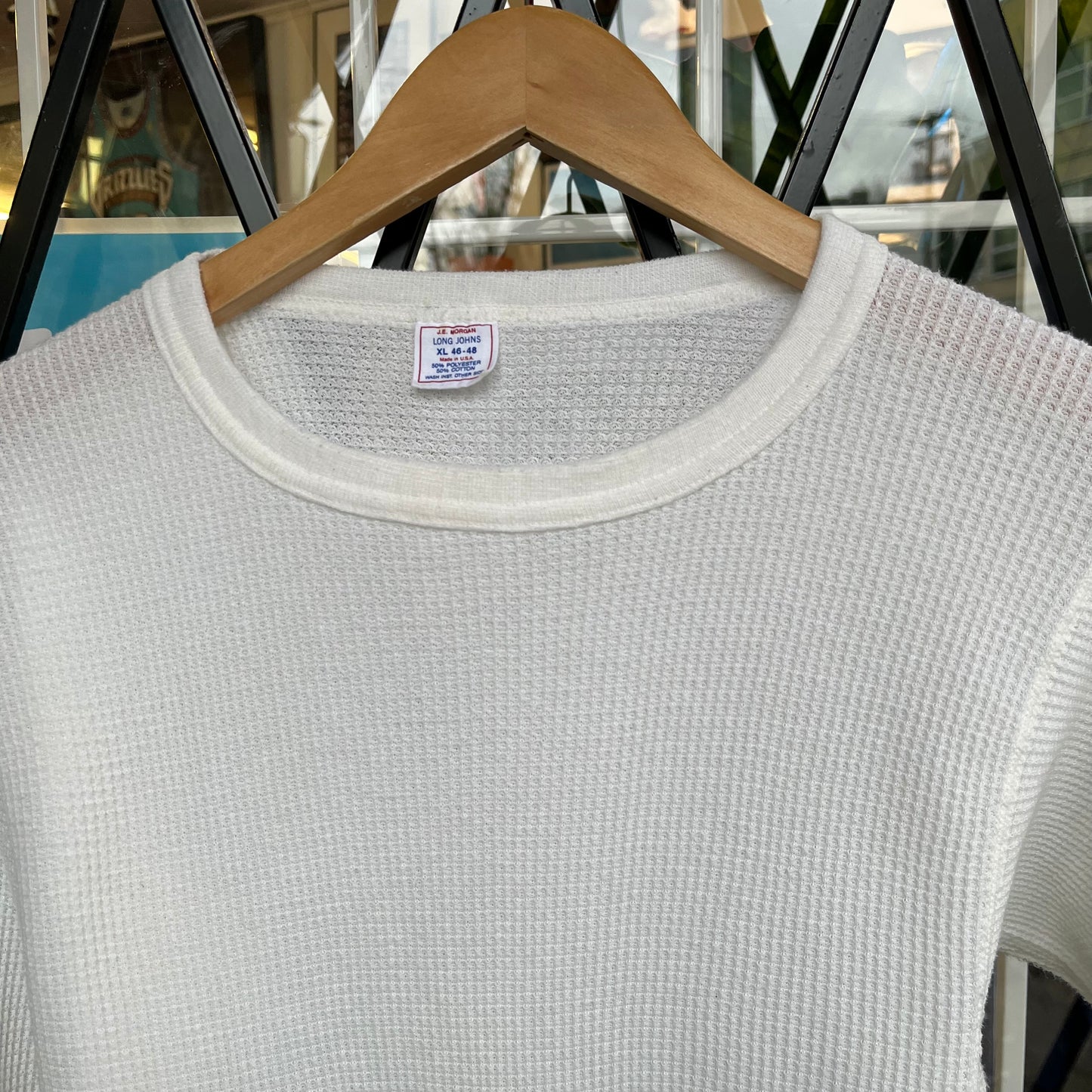 1970’s J.E. Morgan Thermal Waffle Long Sleeve - Size XL