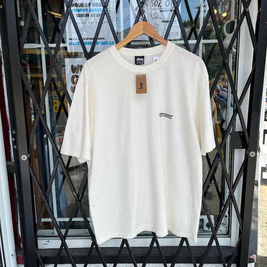 Stussy Jumbo Pig. Dyed Tee - Size L AS-IS