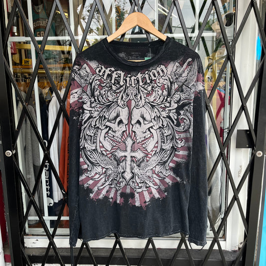 Y2K Affliction Long Sleeve - Size M