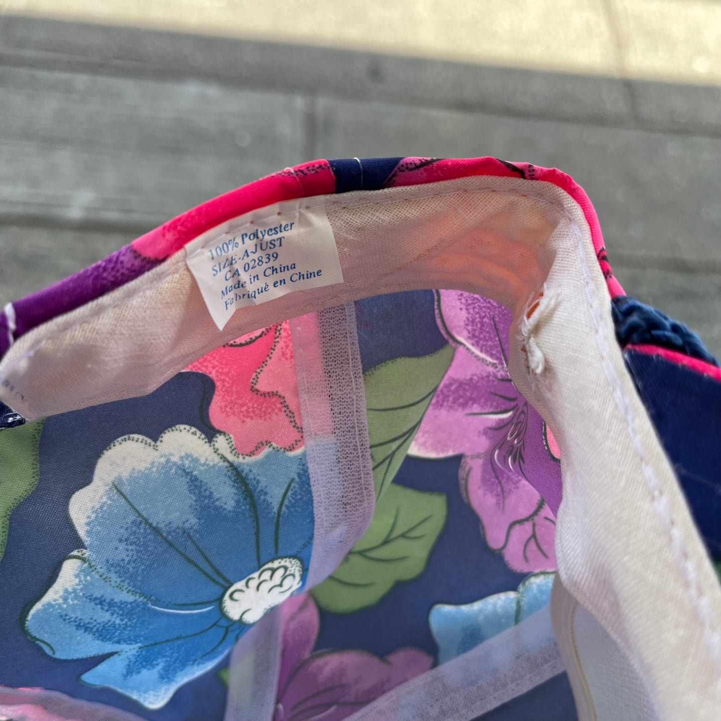 Vintage Dueck on Marine Dealership Floral Snapback