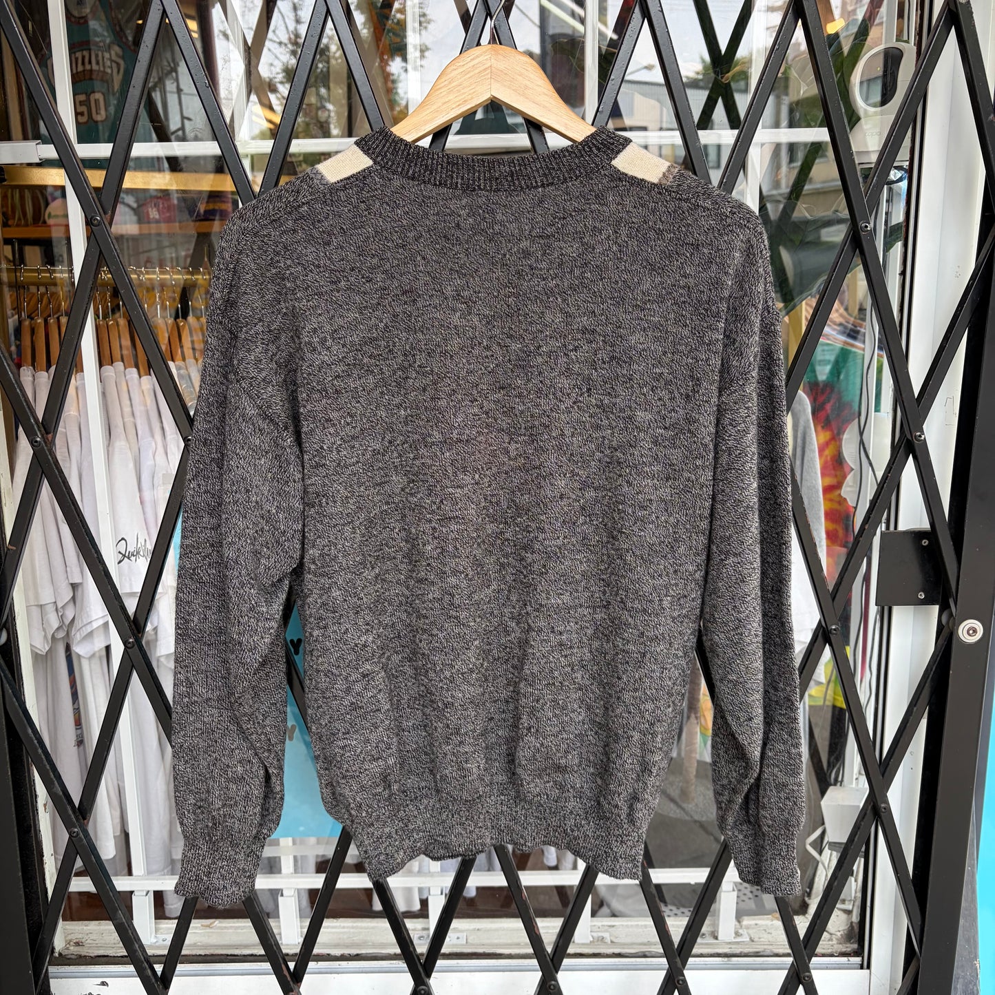 Vintage Acrylic Knit Sweater - Size M