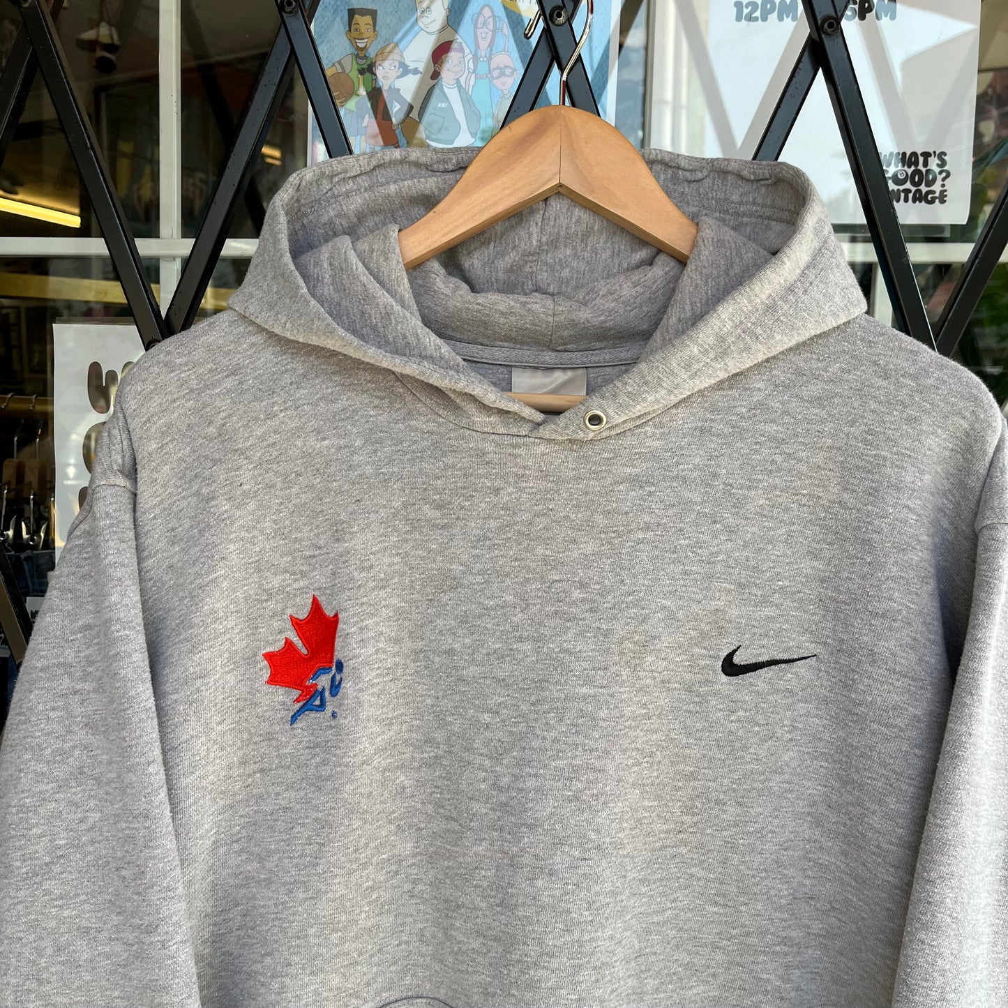 Vintage Nike Canada Track & Field Hoodie - Size XL