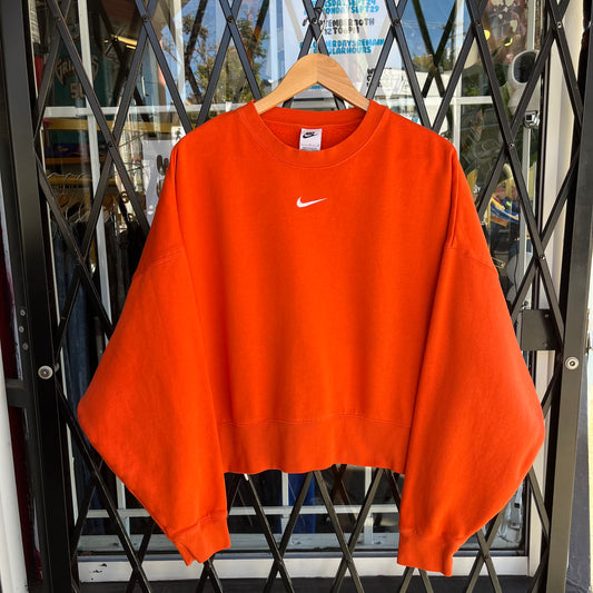 Newer Nike Oversized Cropped Sweater - Size Womens L