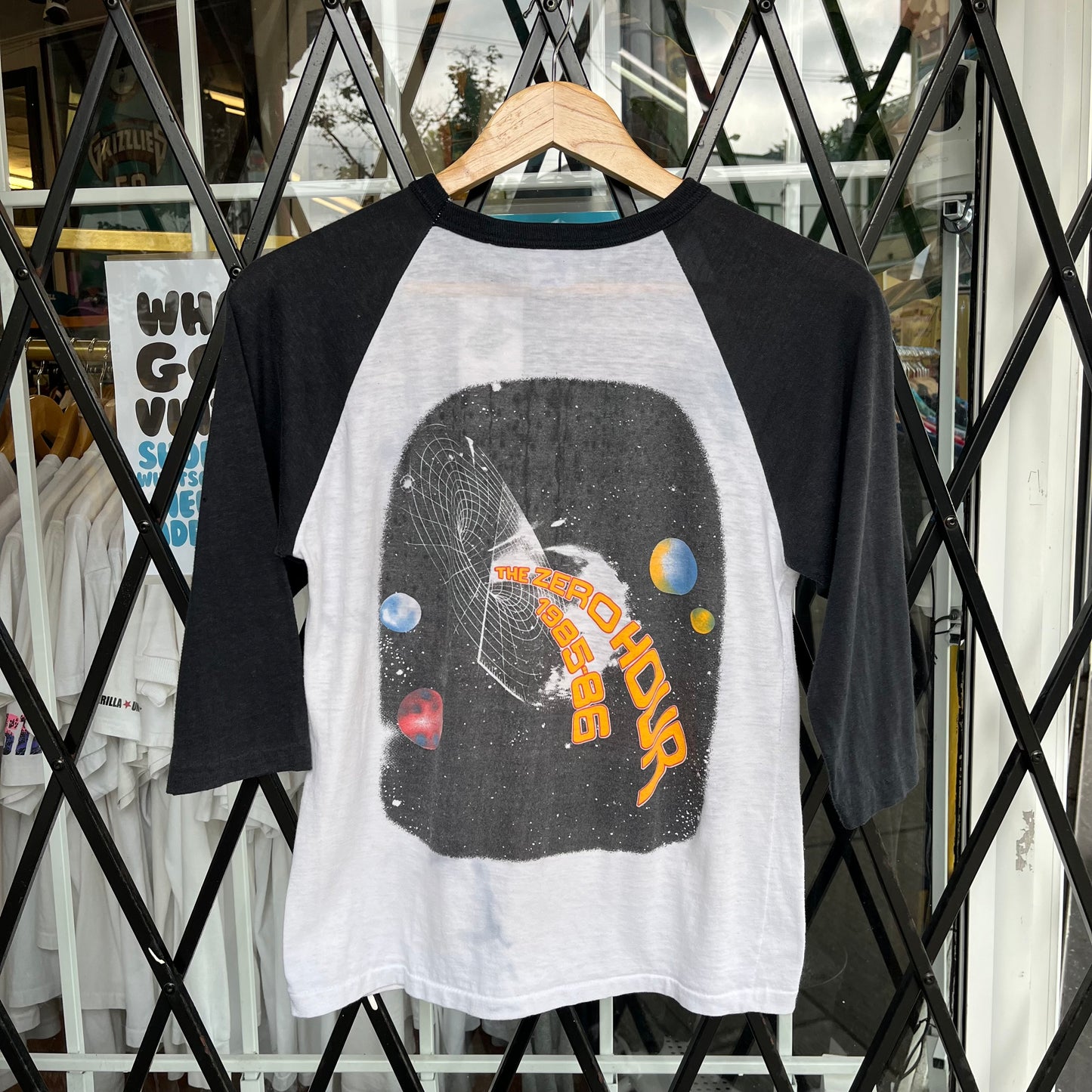 Vintage 1985 ZZtop Raglan Tee - Size M