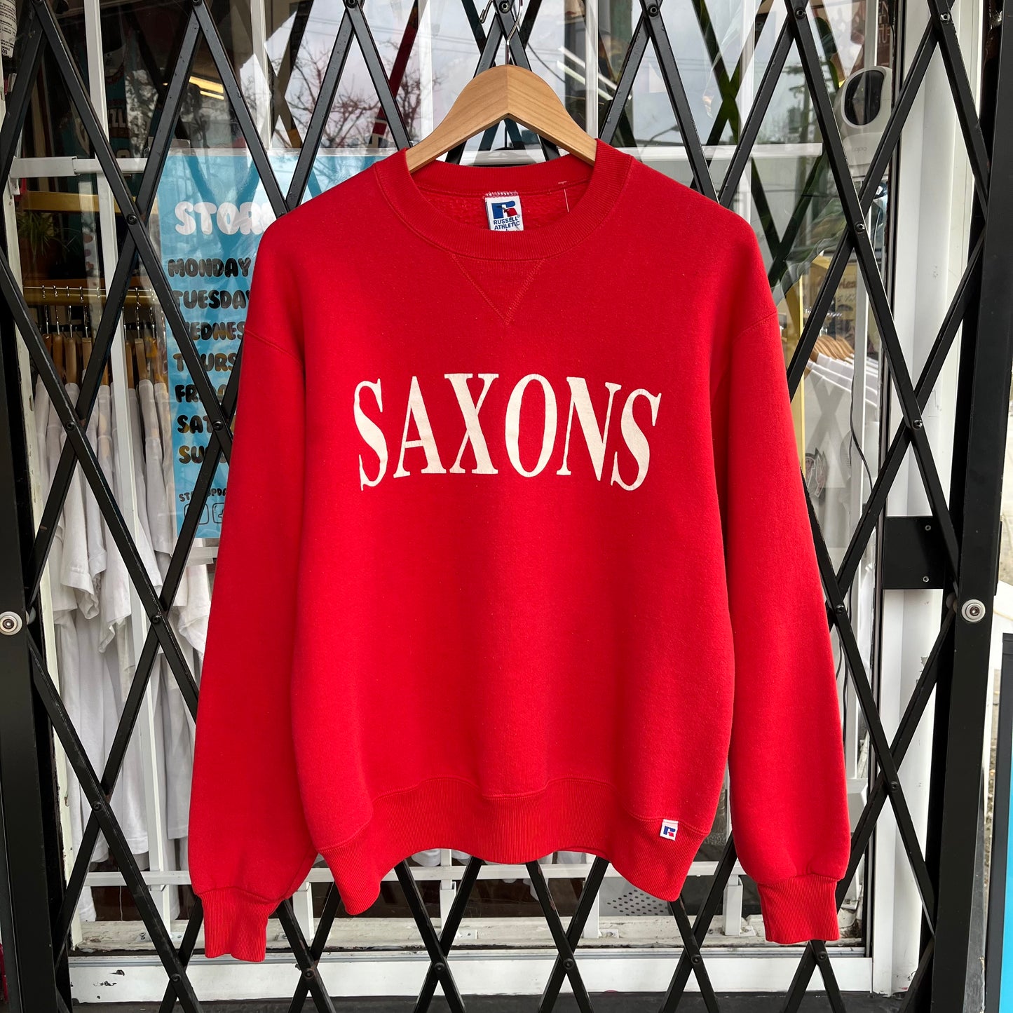 Vintage Russell Saxons Crewneck - Size L