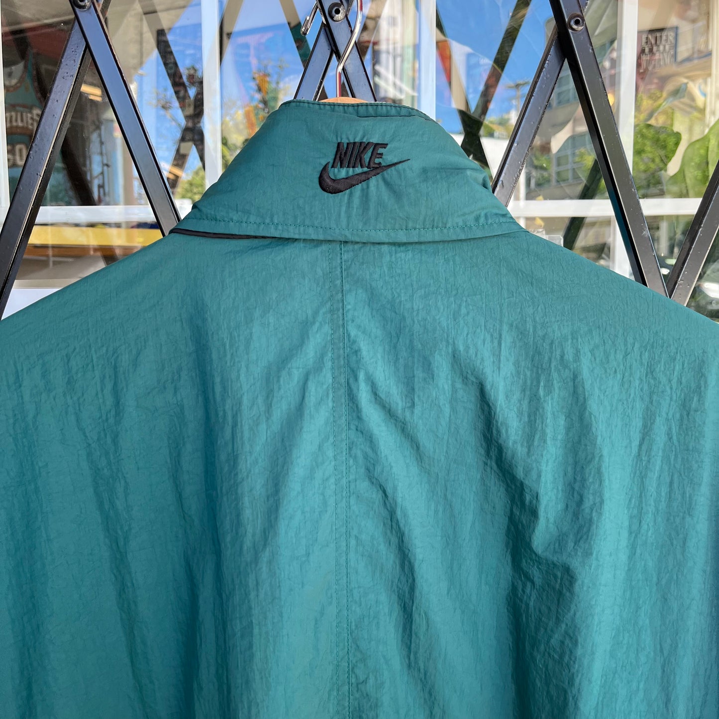 Vintage Nike Windbreaker with Hood - Size XL