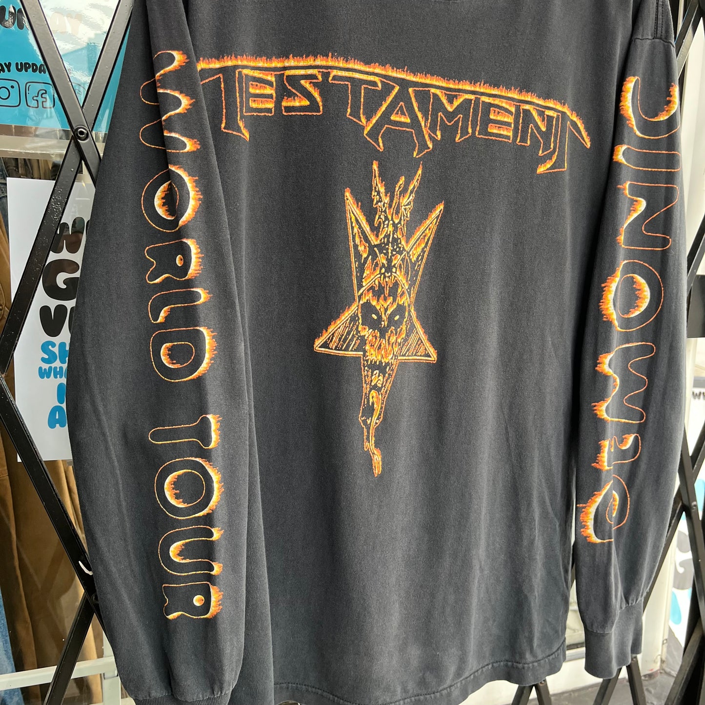 1997 Testament Demonic Tour Long Sleeve - Size L