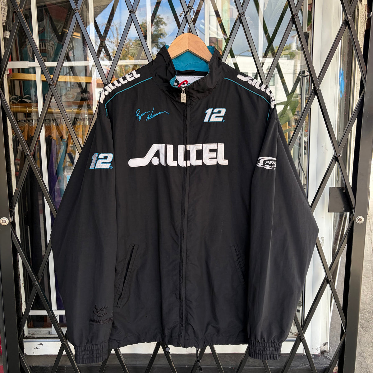 Vintage NASCAR Ryan Newman Racing Light Jacket - Size L