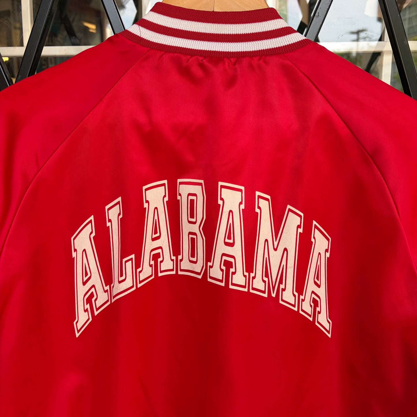 1980’s University of Alabama Crimson Tide Satin Jacket - Size L