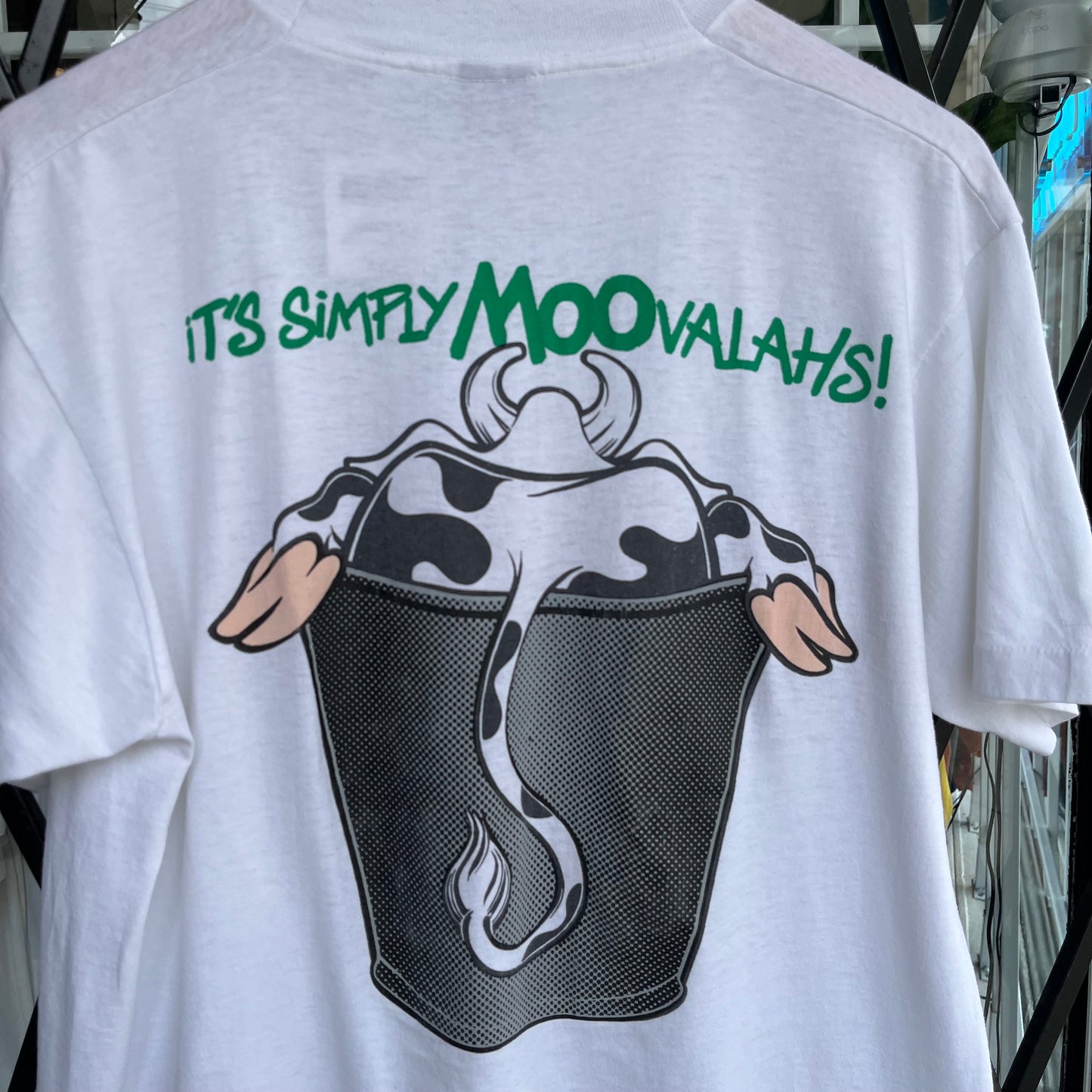 Vintage Cow Moola Mania Tee - Size XL