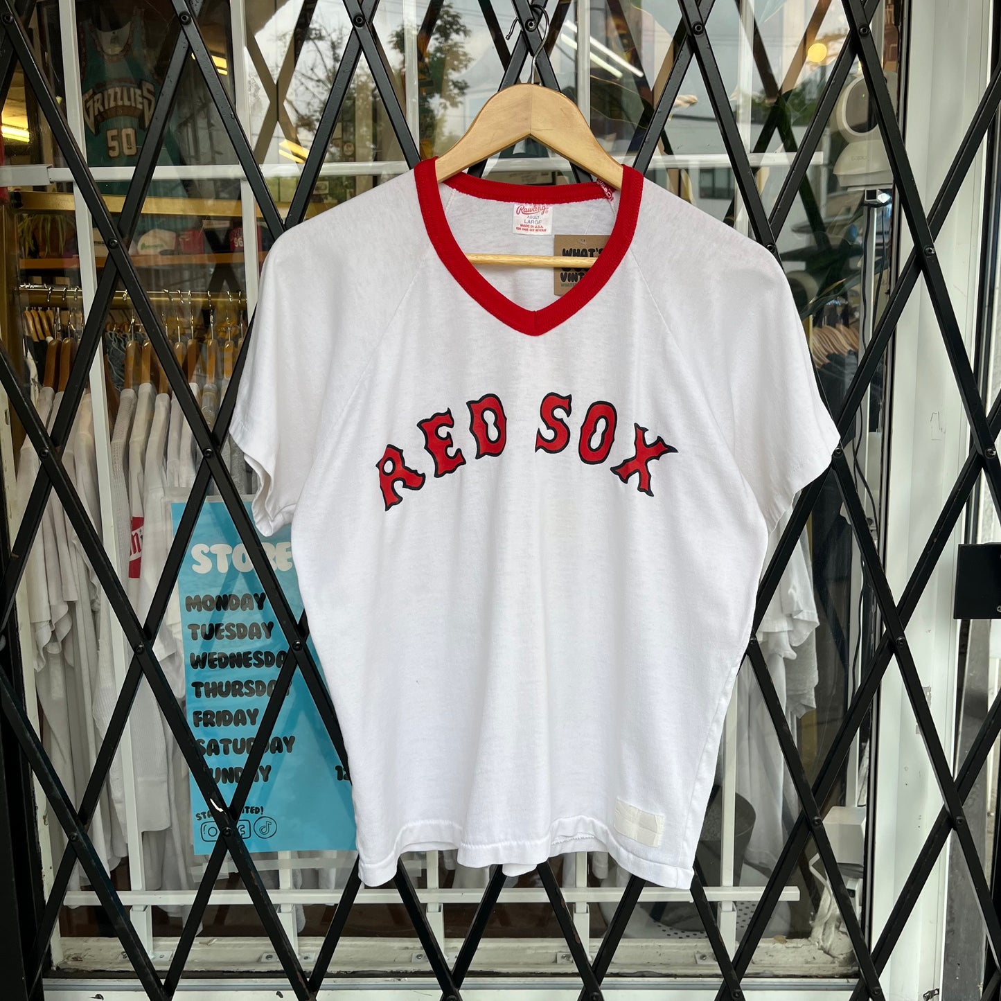 Vintage Boston Red Sox Tee - Sise L