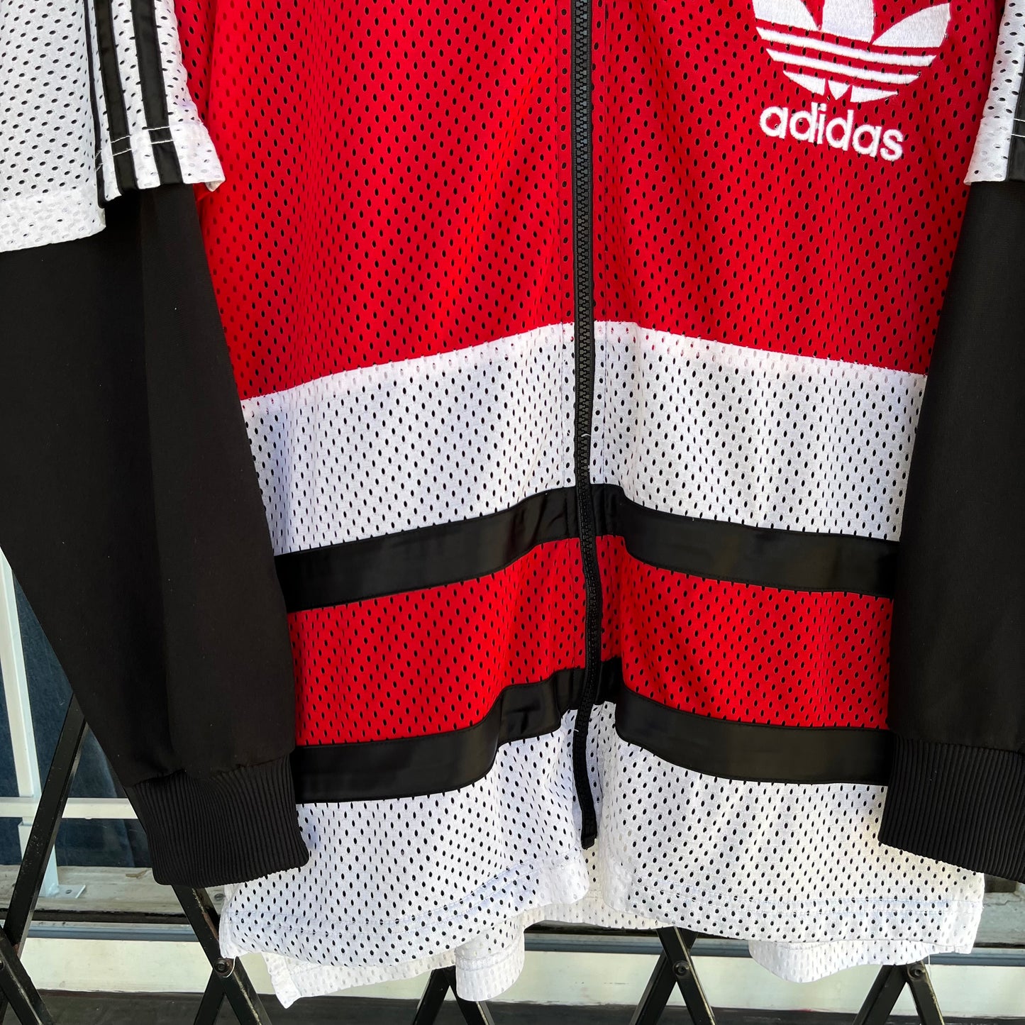 1980’s Adidas Mesh Track Jacket - Size L