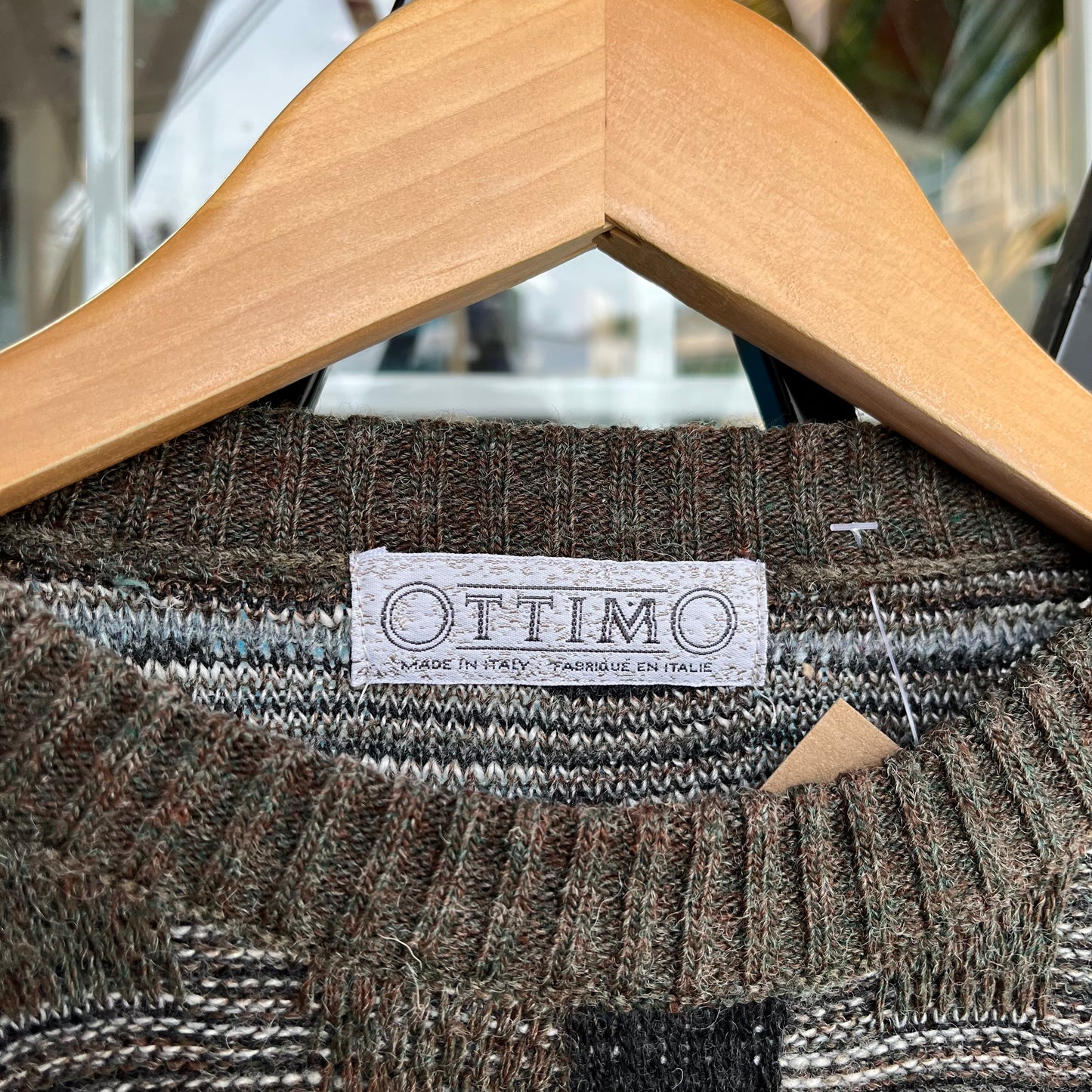 Vintage Knit Sweater - Size L