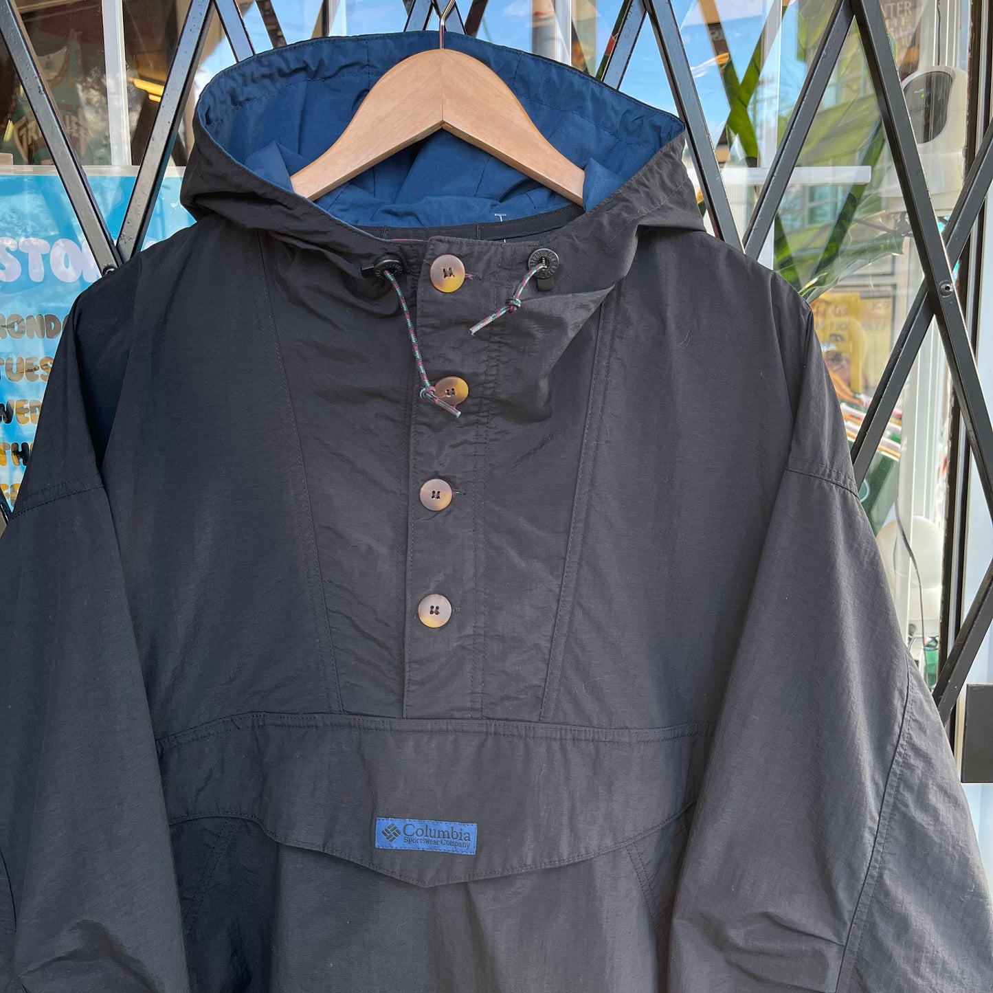 Vintage Columbia Pullover Windbreaker - Size XL