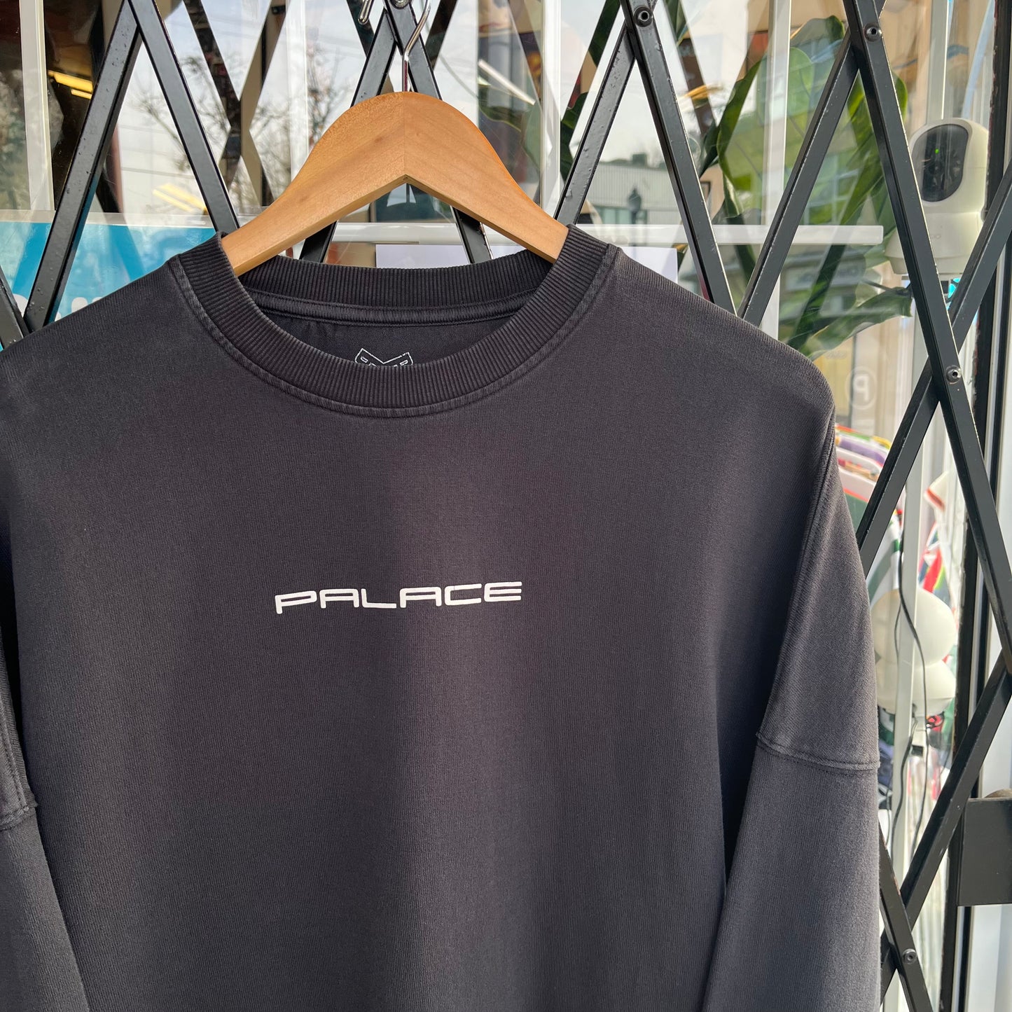 Palace Back Spell Out Long Sleeve - Size M