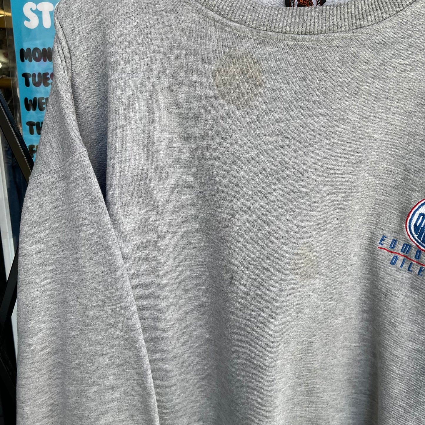 Vintage Edmonton Oilers Crewneck - Size XL