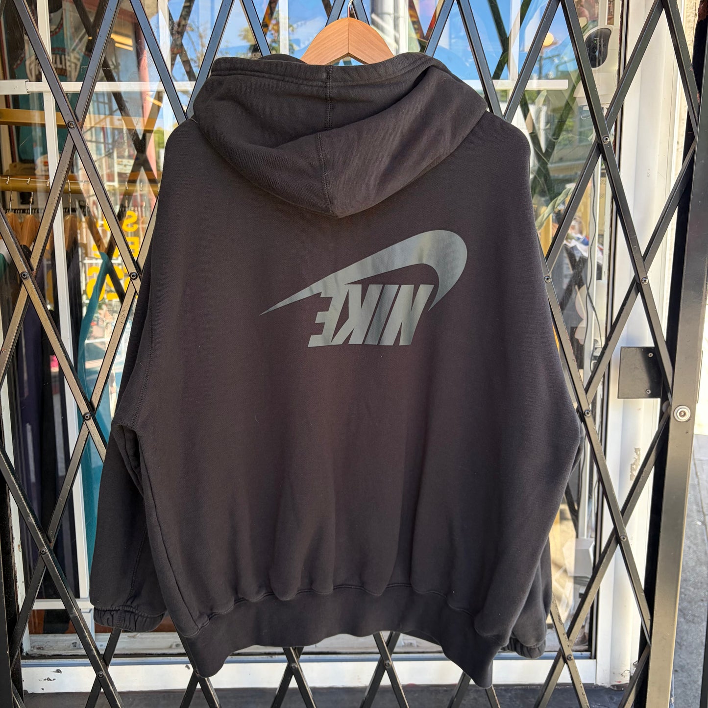 Nike Oversized Zip Up Hoodie - Size S