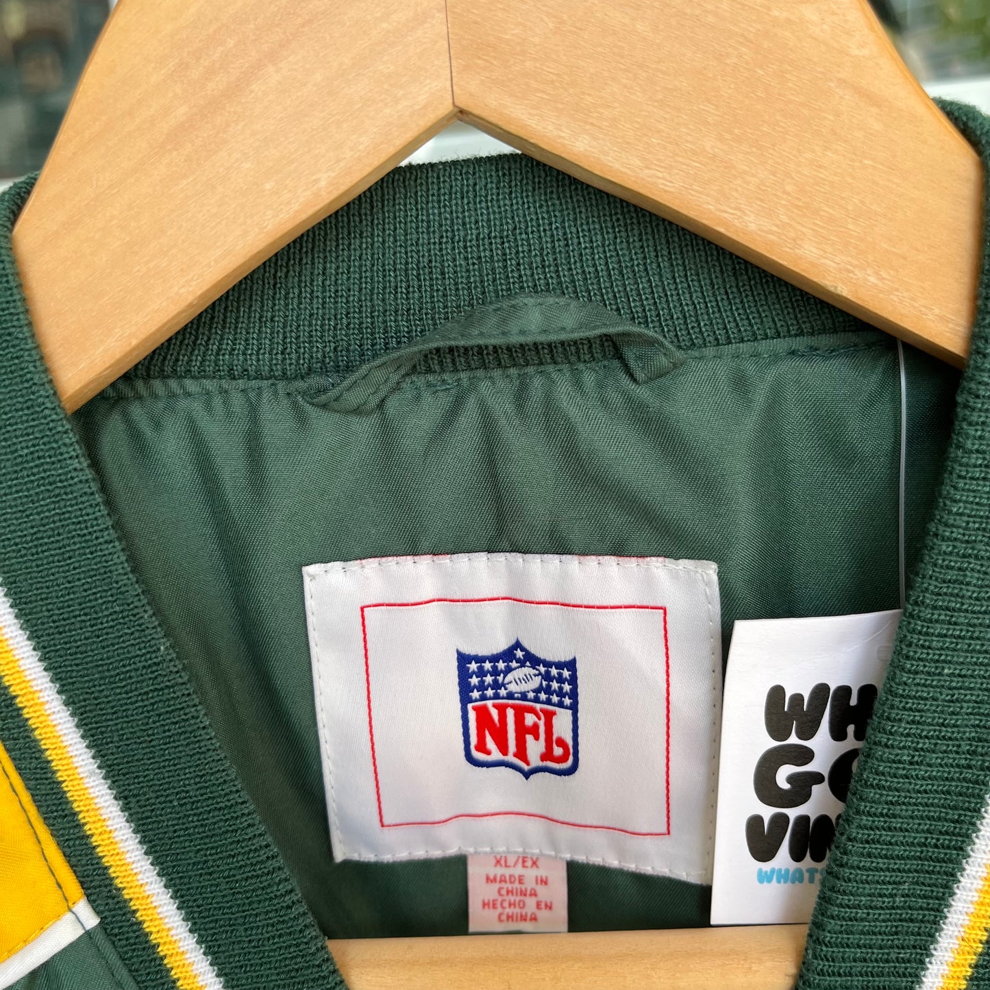Vintage Green Bay Packers Pullover Windbreaker - Size XL
