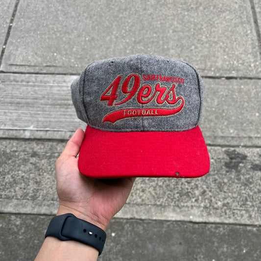 Vintage Starter SF 49ers Melton Wool Snapback