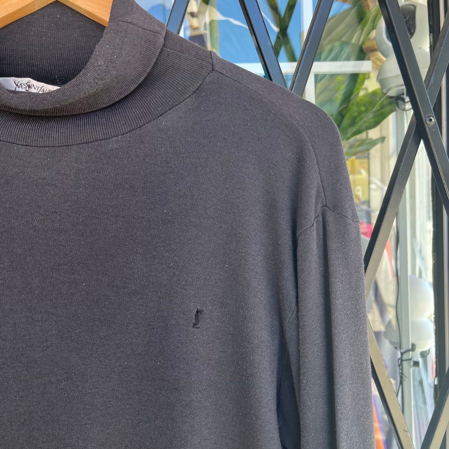 Vintage YSL Turtleneck Long Sleeve - Size XL