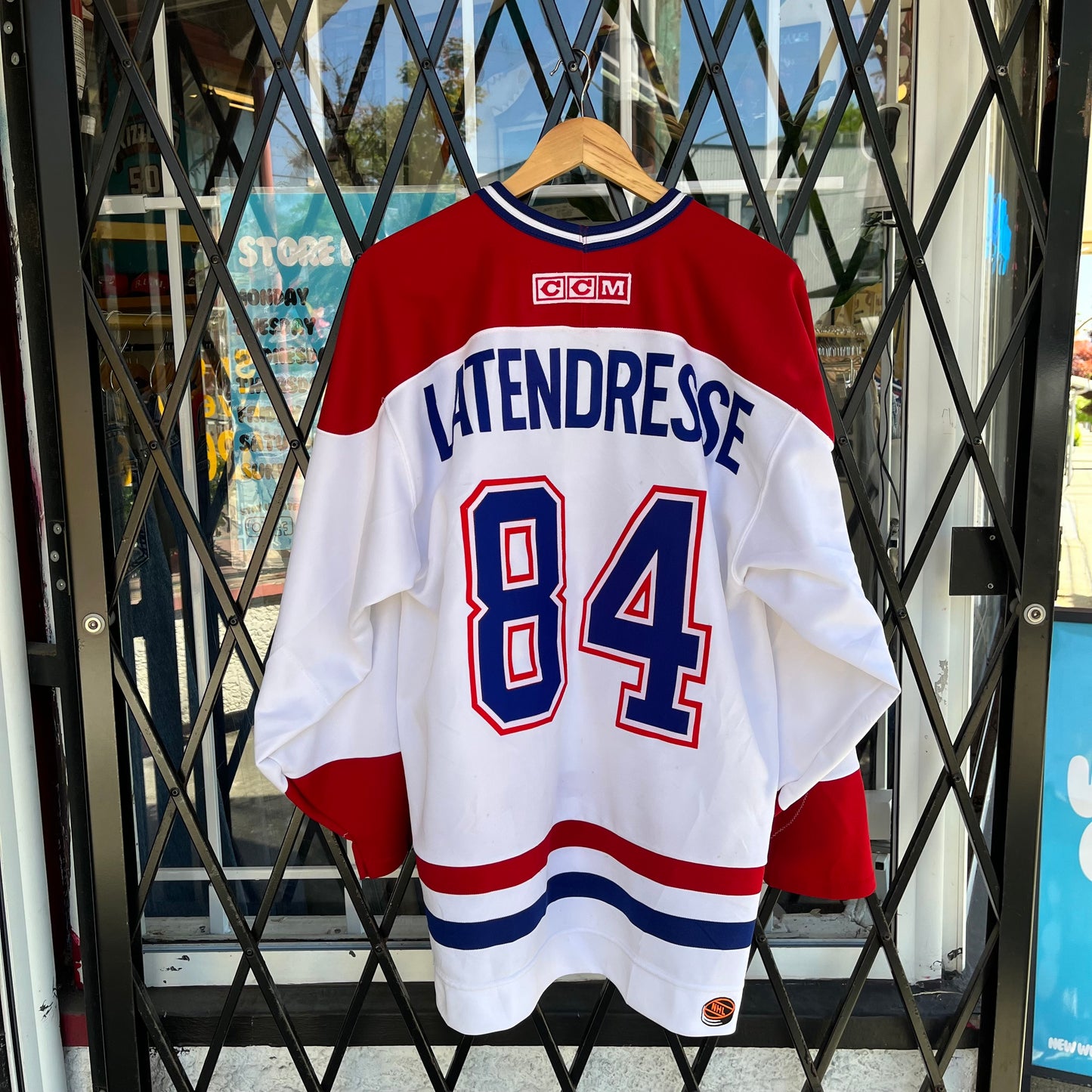 Vintage Montreal Canadiens Guillame Latendresse Jersey - Size L