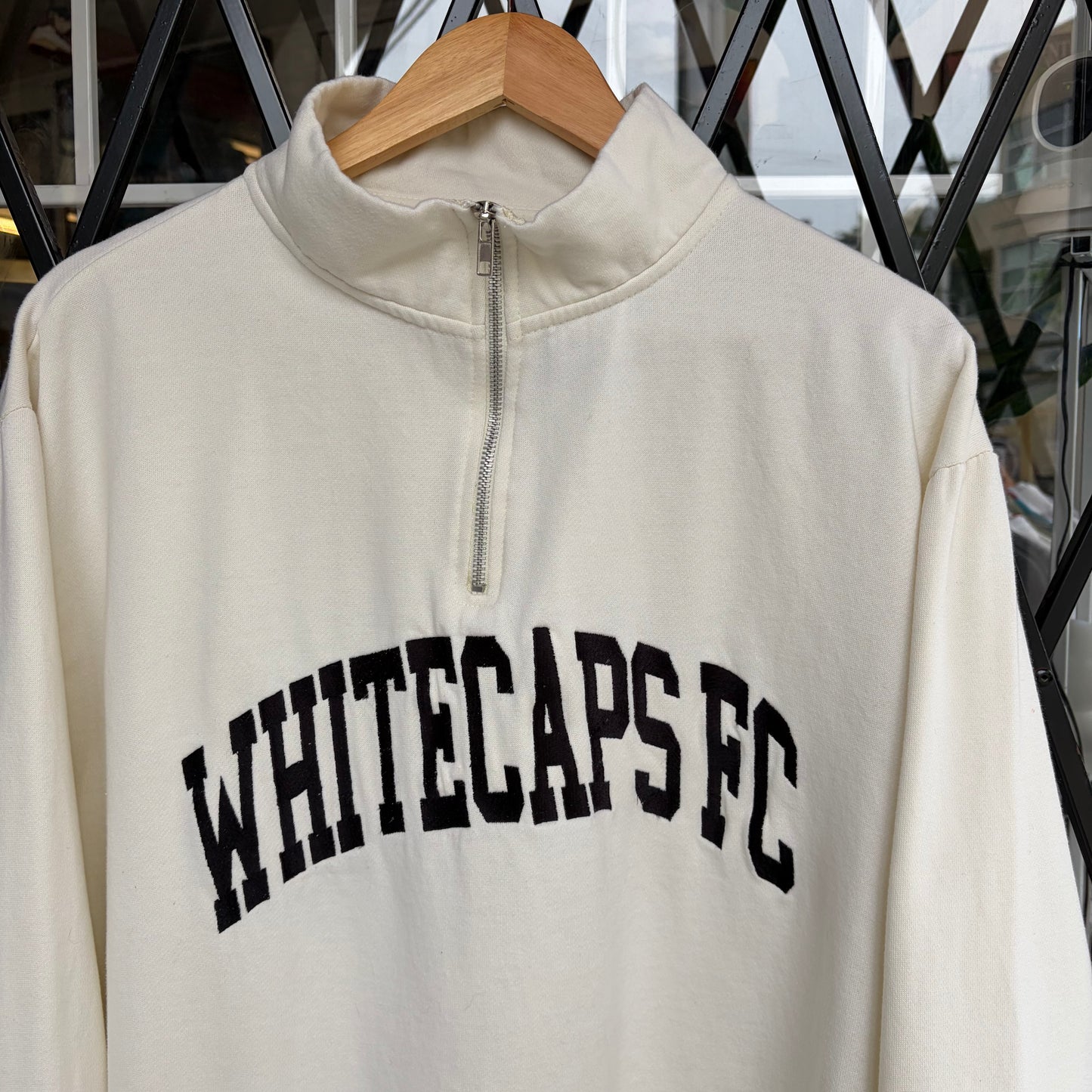Peace Collective x Whitecaps FC Quarter Zip Sweater - Size XL