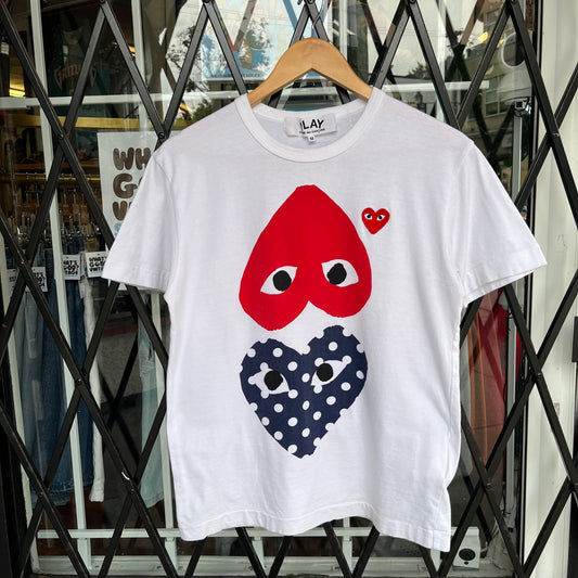 CDG PLAY Tee - Size M