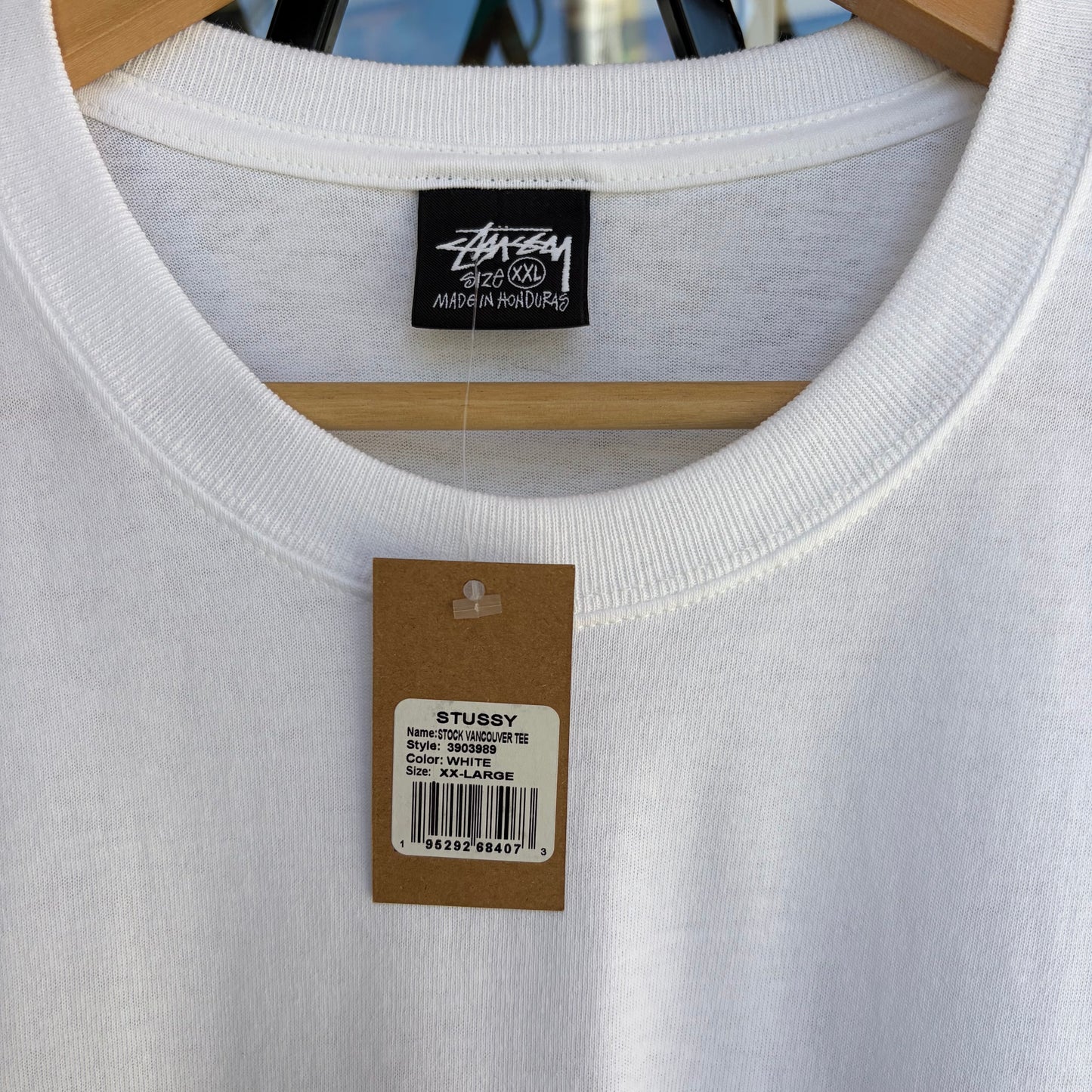 Stussy Vancouver Stock Tee White - Size XXL