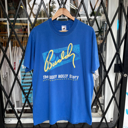 Vintage The Buddy Holly Story Tee - Size XL