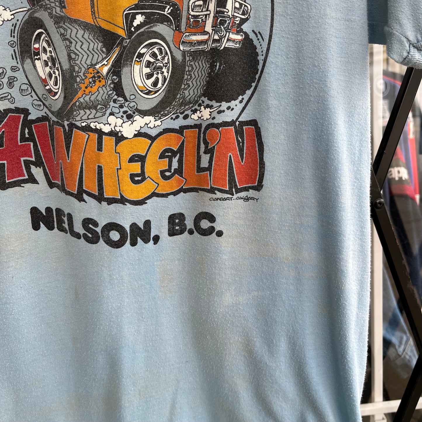 1980’s 4 Wheel’N Truck Souvenir Tee - Size M