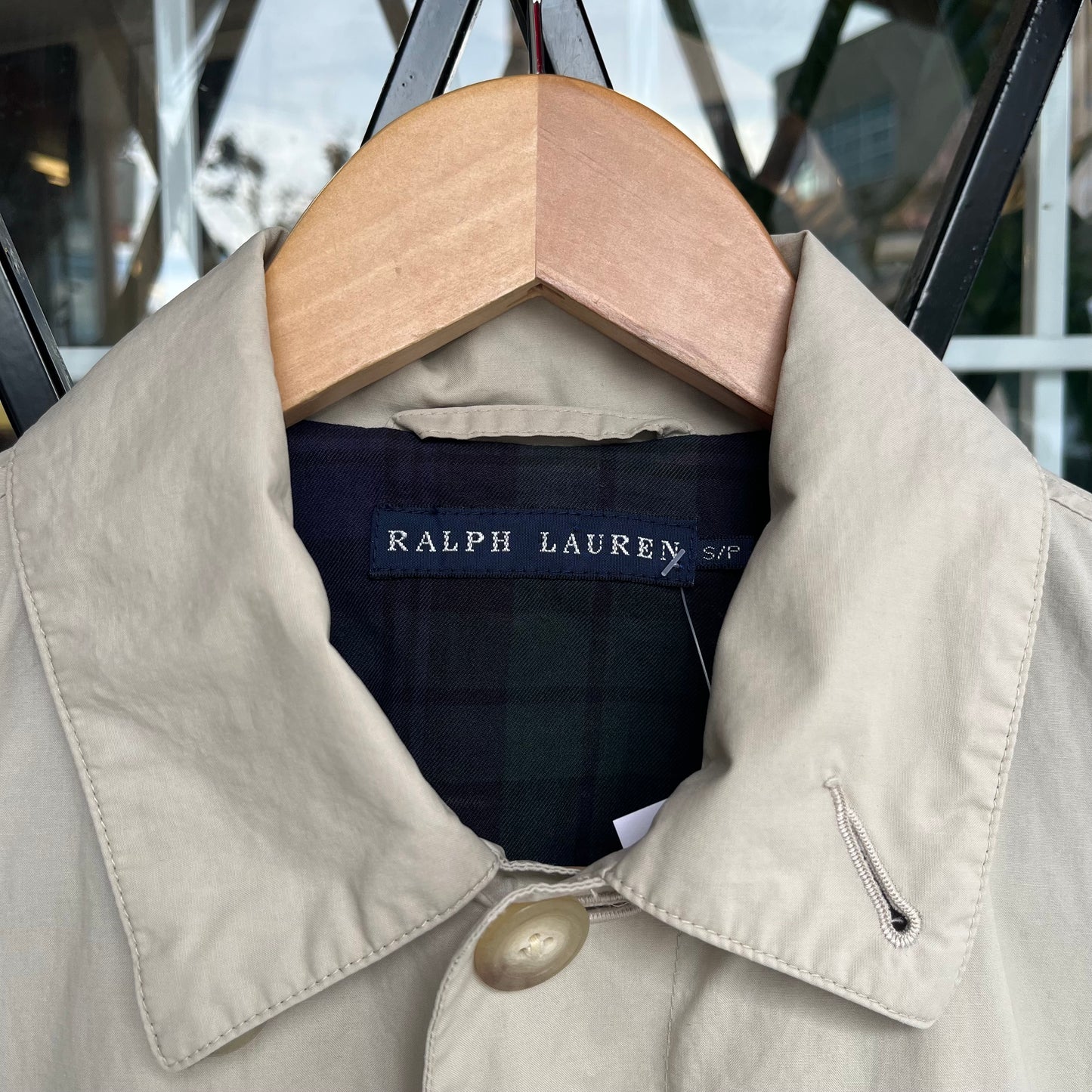 Vintage Ralph Lauren Light Trench Coat - Size S