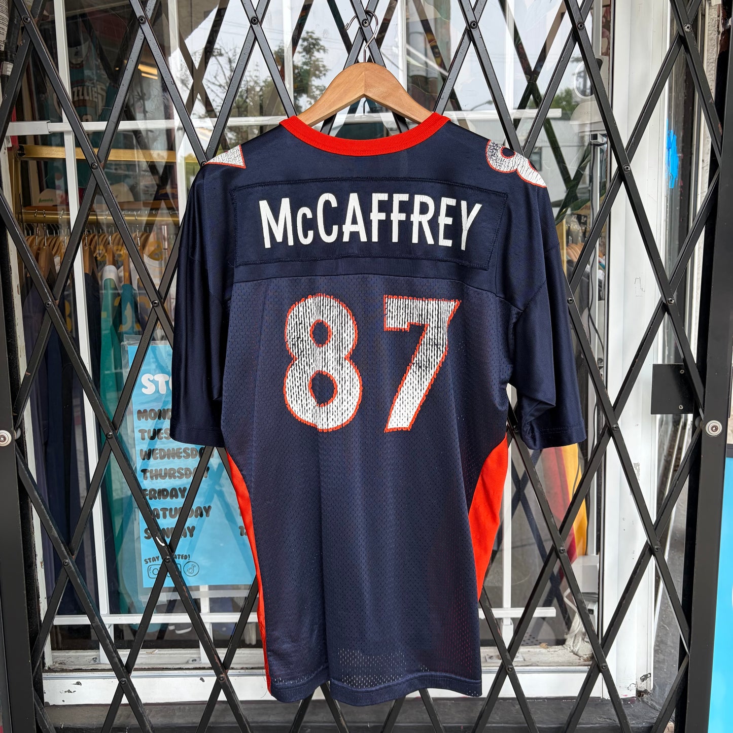 Vintage Champion Broncos McCaffrey Jersey - Size 40 (M)