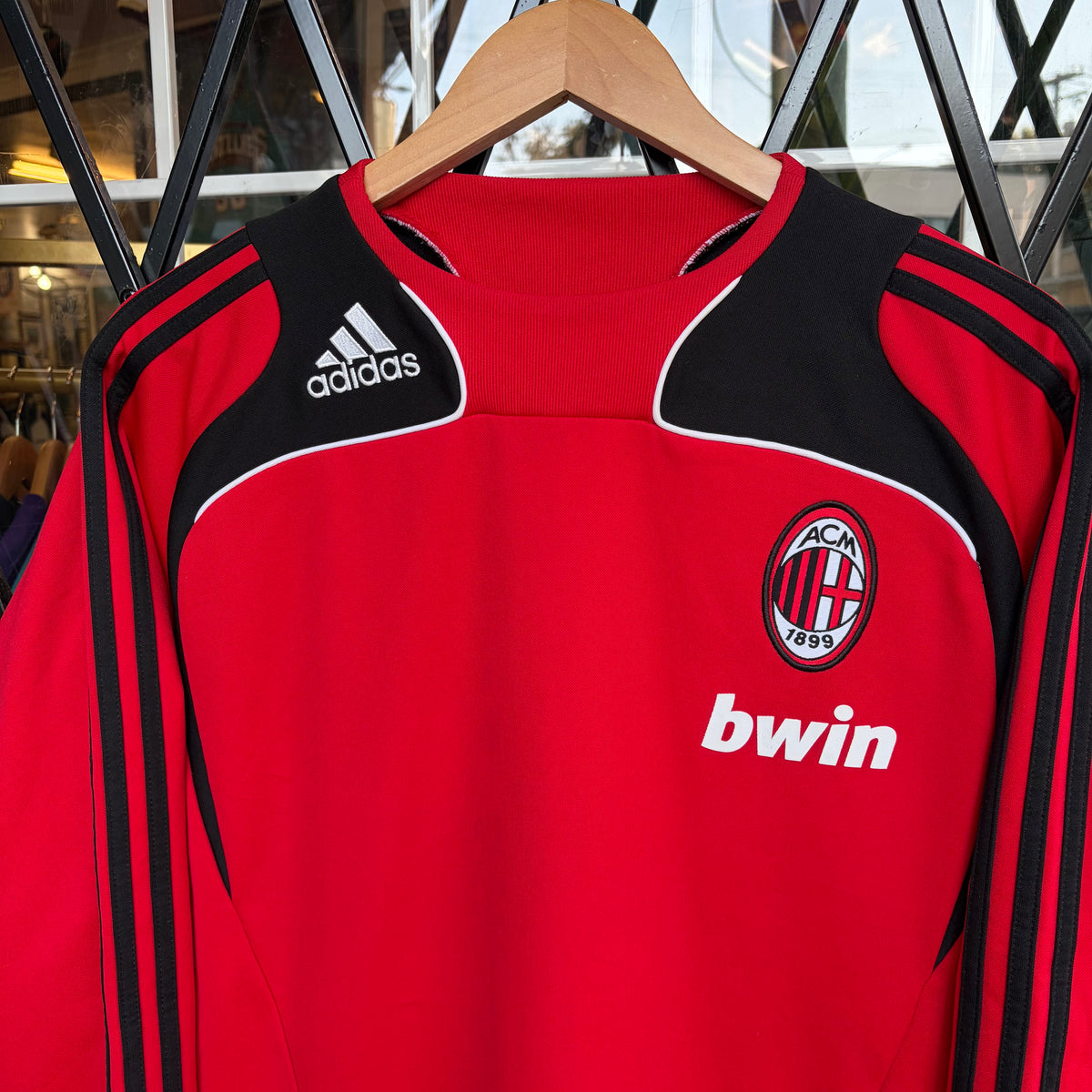 2008/09 Adidas AC Milan Training Jersey - Size L