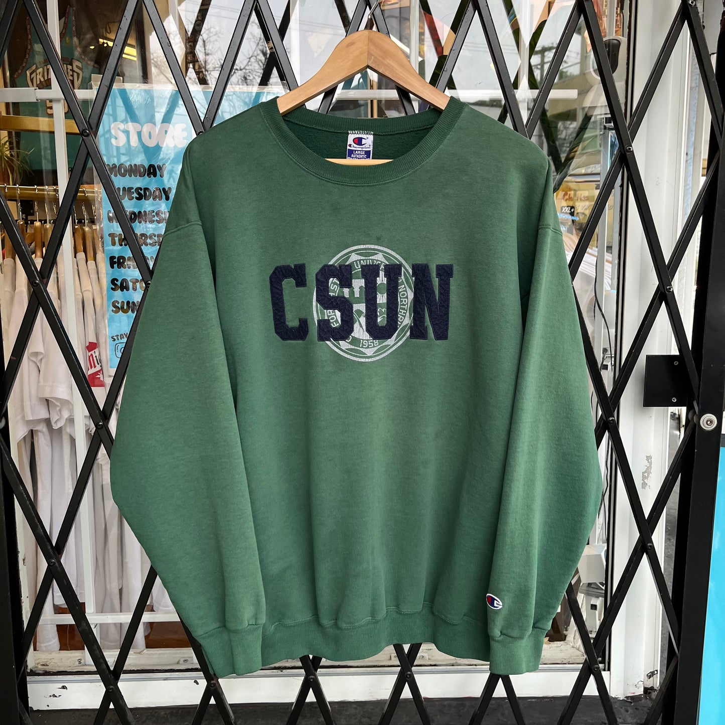 Vintage Champion CSUN Crewneck - Size L