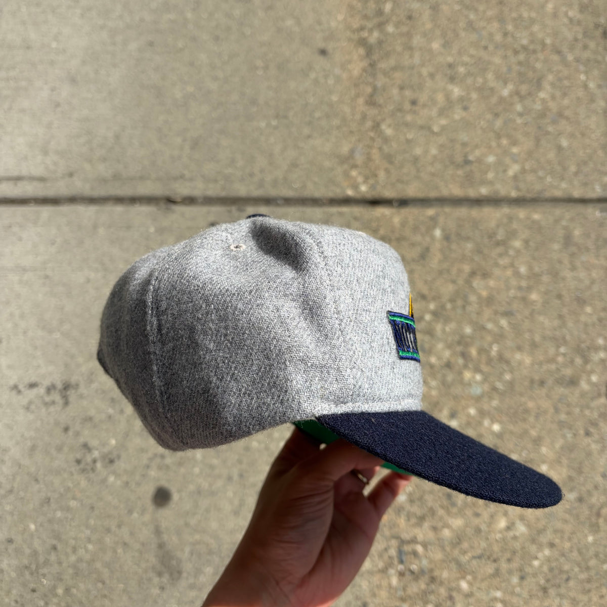 Vintage Notre Dame University Wool SnapBack