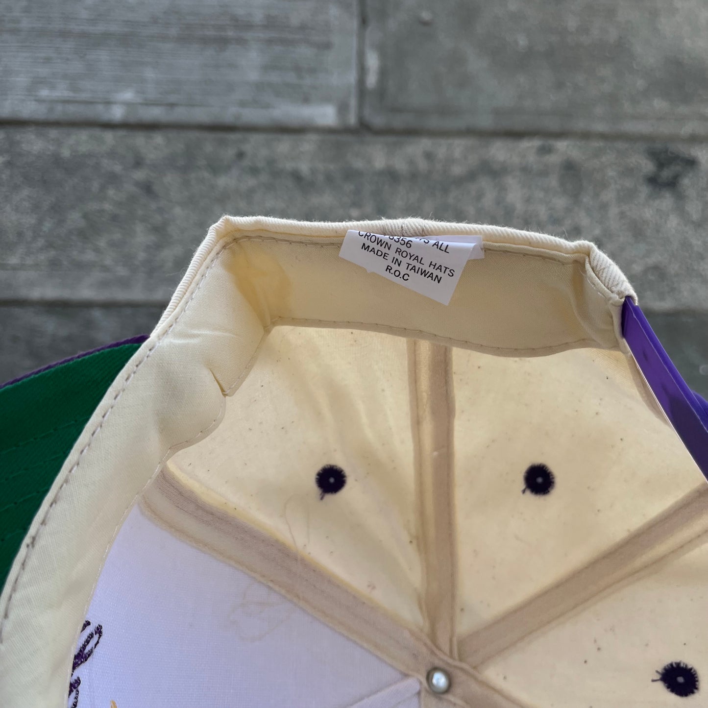 Deadstock Vintage Crown Royal Snapback