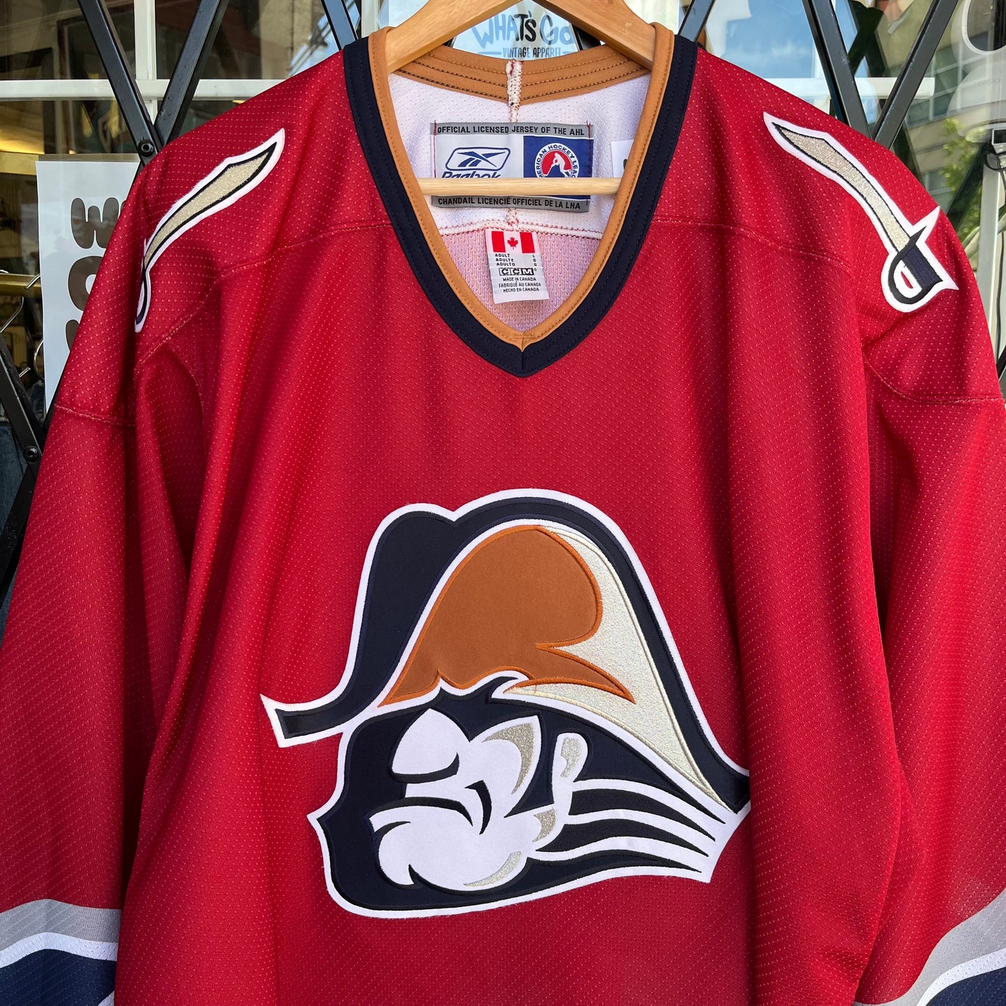 Vintage AHL Reebok Milwaukee Admirals Jersey - Size L