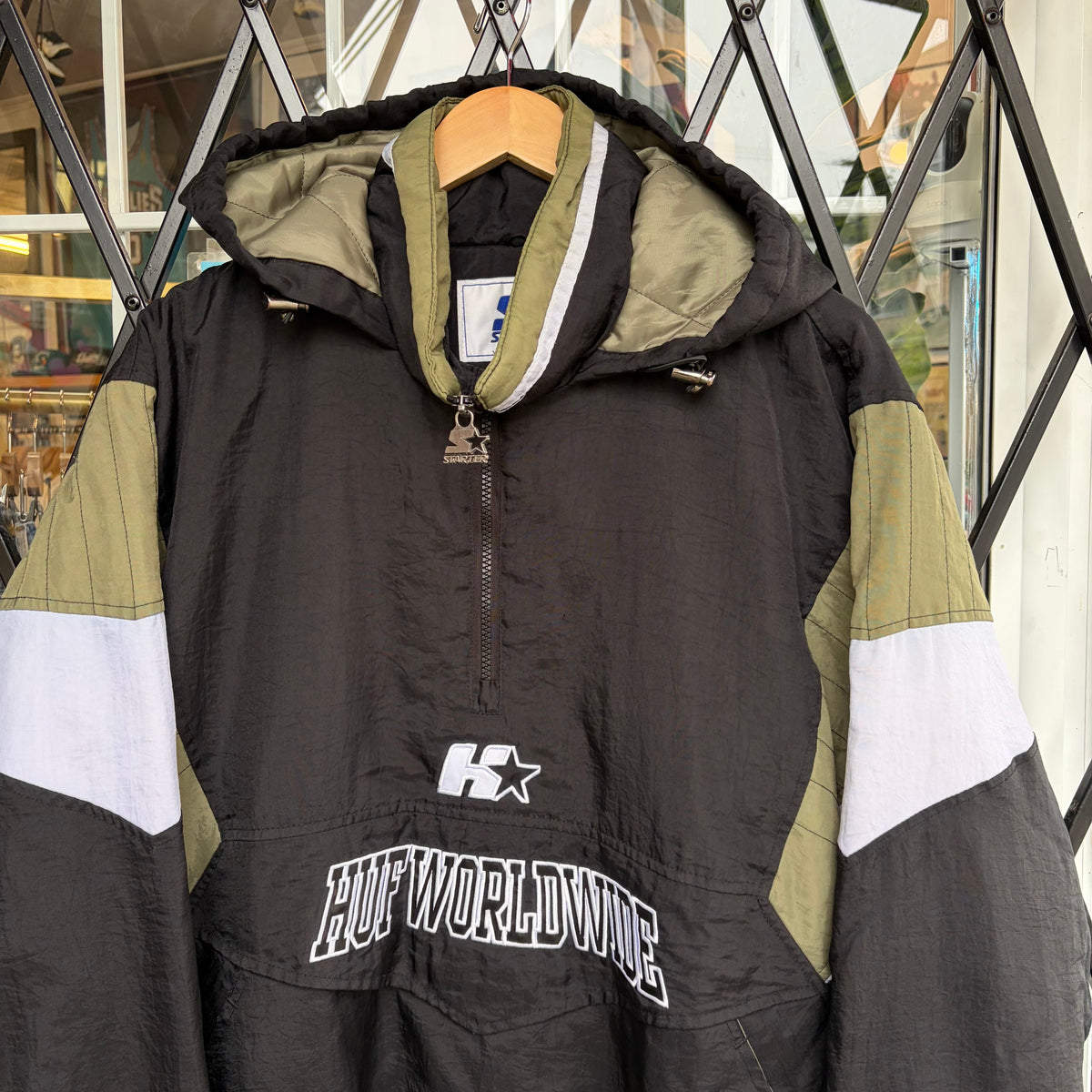 Huf x Starter Parka Jacket - Size L