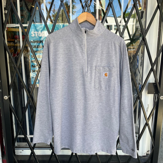 Carhartt Light Quarter Zip Sweater - Size L
