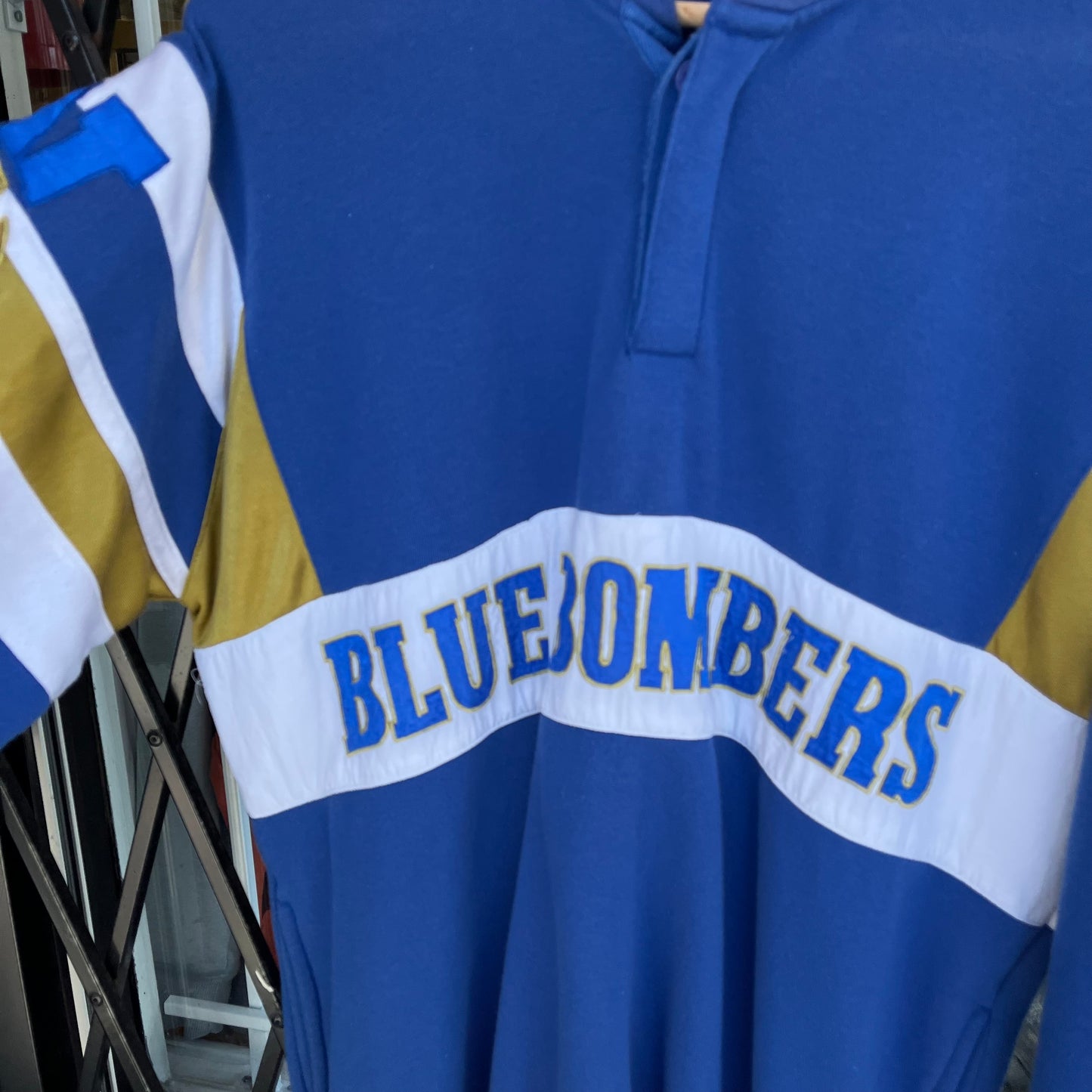 Vintage 80s Starter Winnipeg Blue Bombers Crewneck - Size L