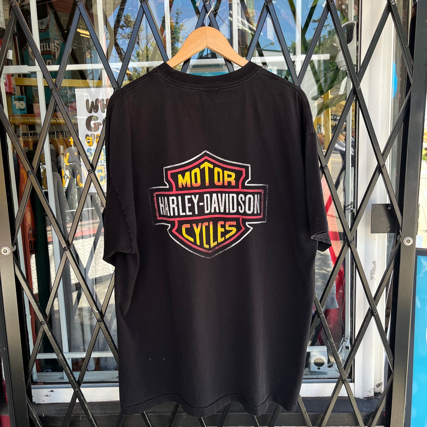 Vintage Bootleg Harley Davidson Tee - Size XXL