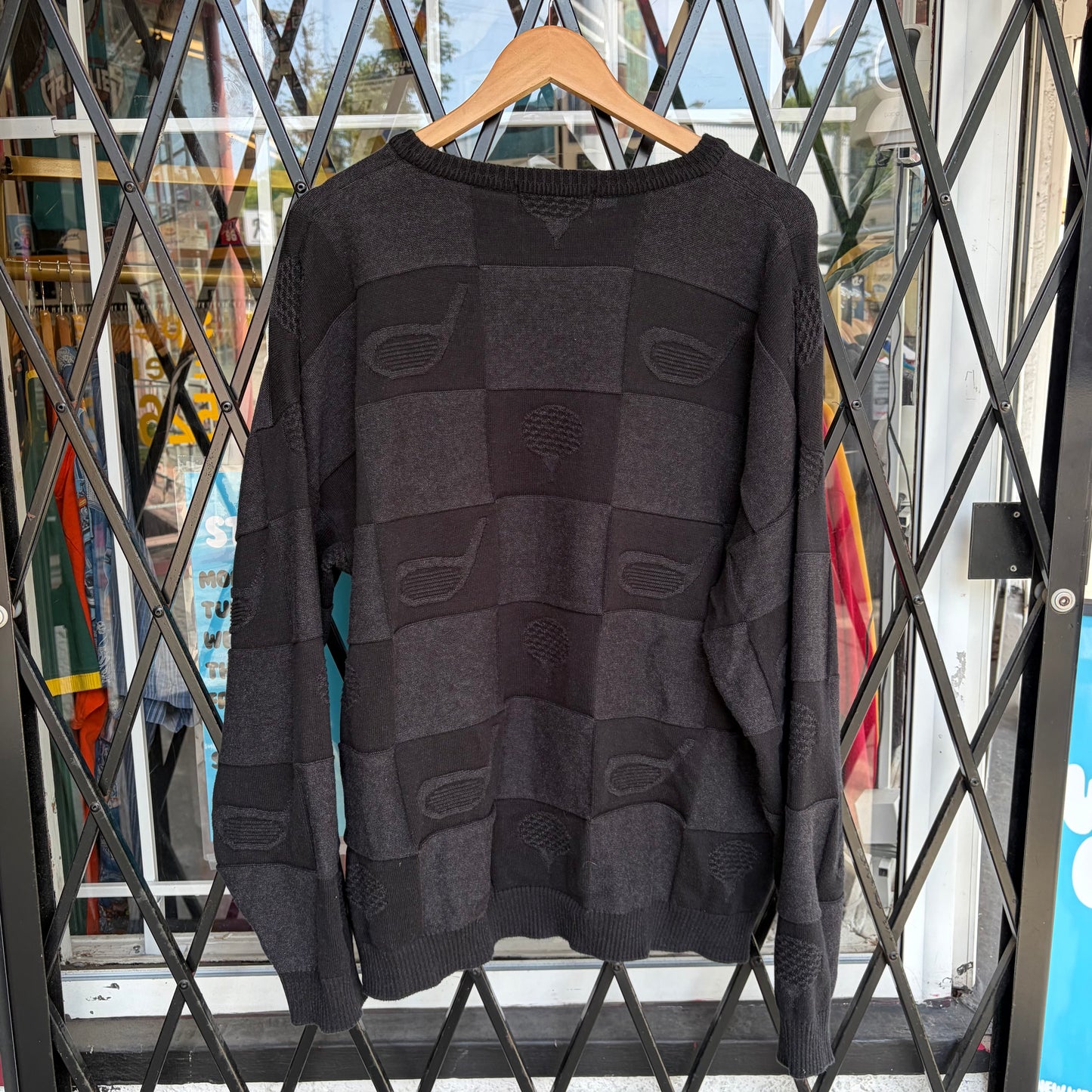 Vintage Golf Knit Sweater - Size XL