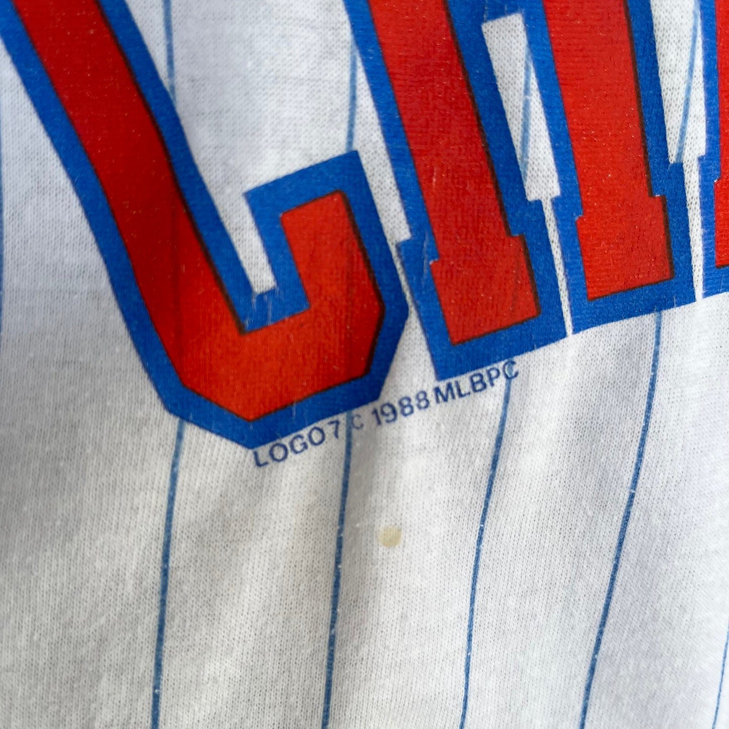 1988 Logo 7 Chicago Cubs Shirt - Size XL