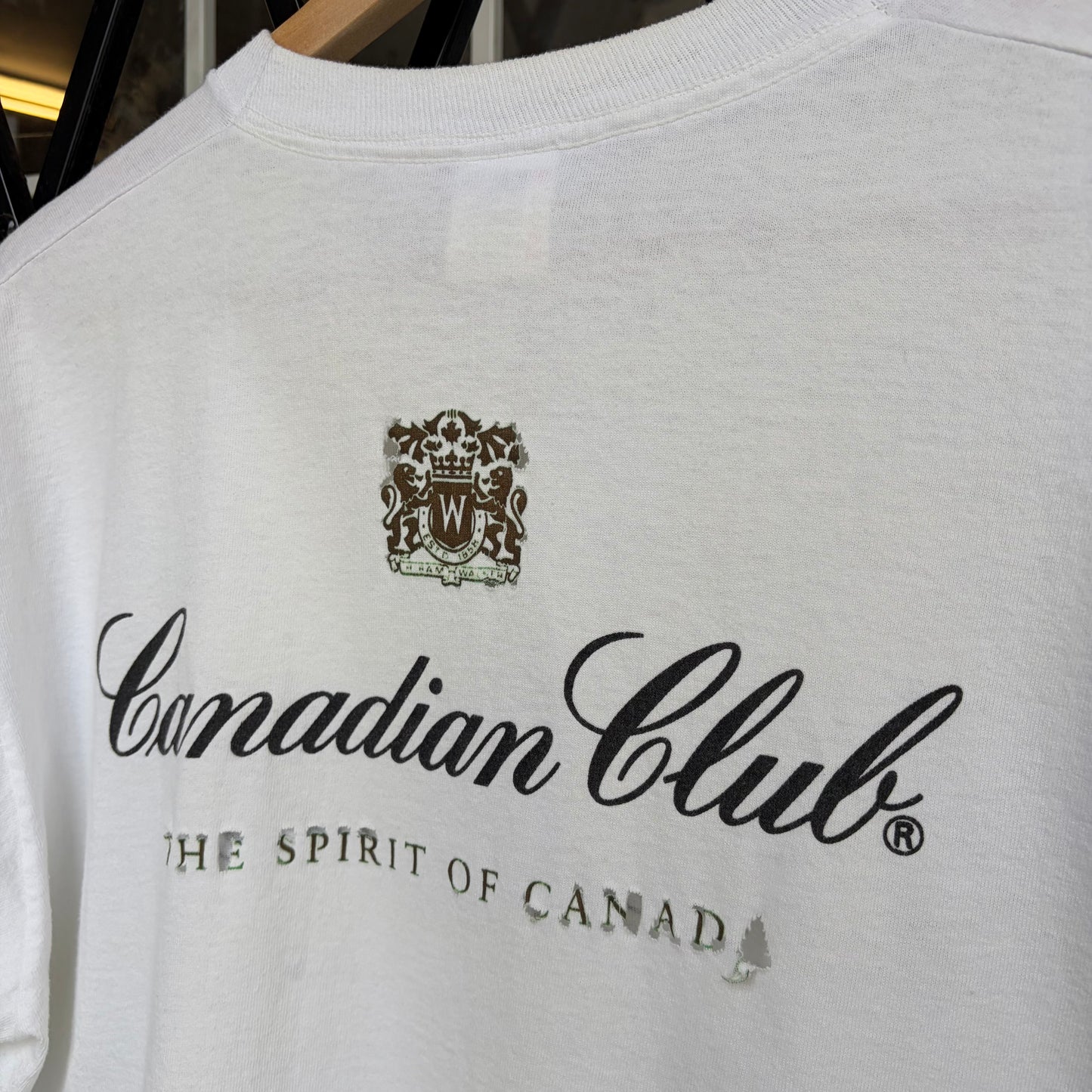 Vintage Canadian Club Tee - Size XL