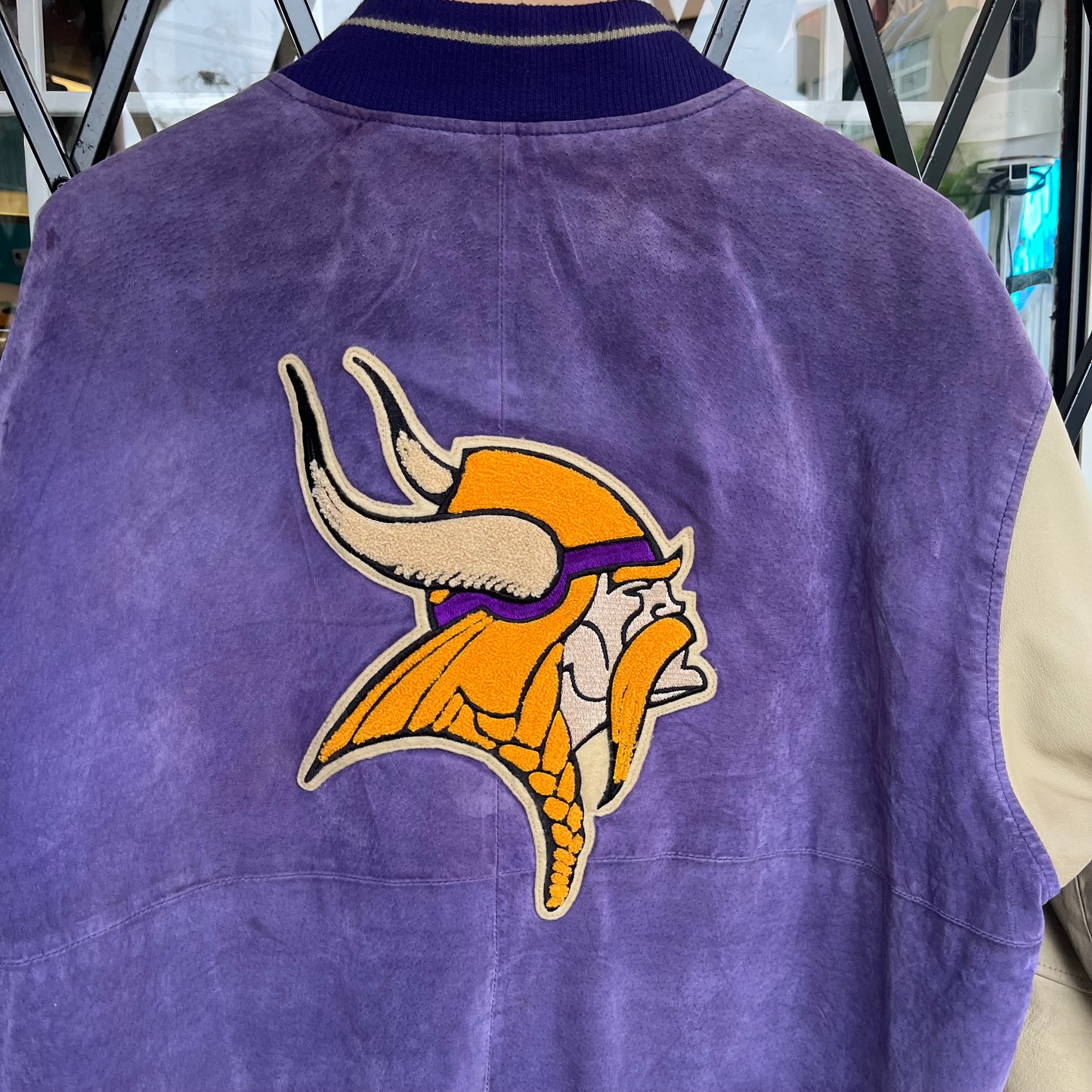 Vintage Minnesota Vikings Varsity Jacket - Size L